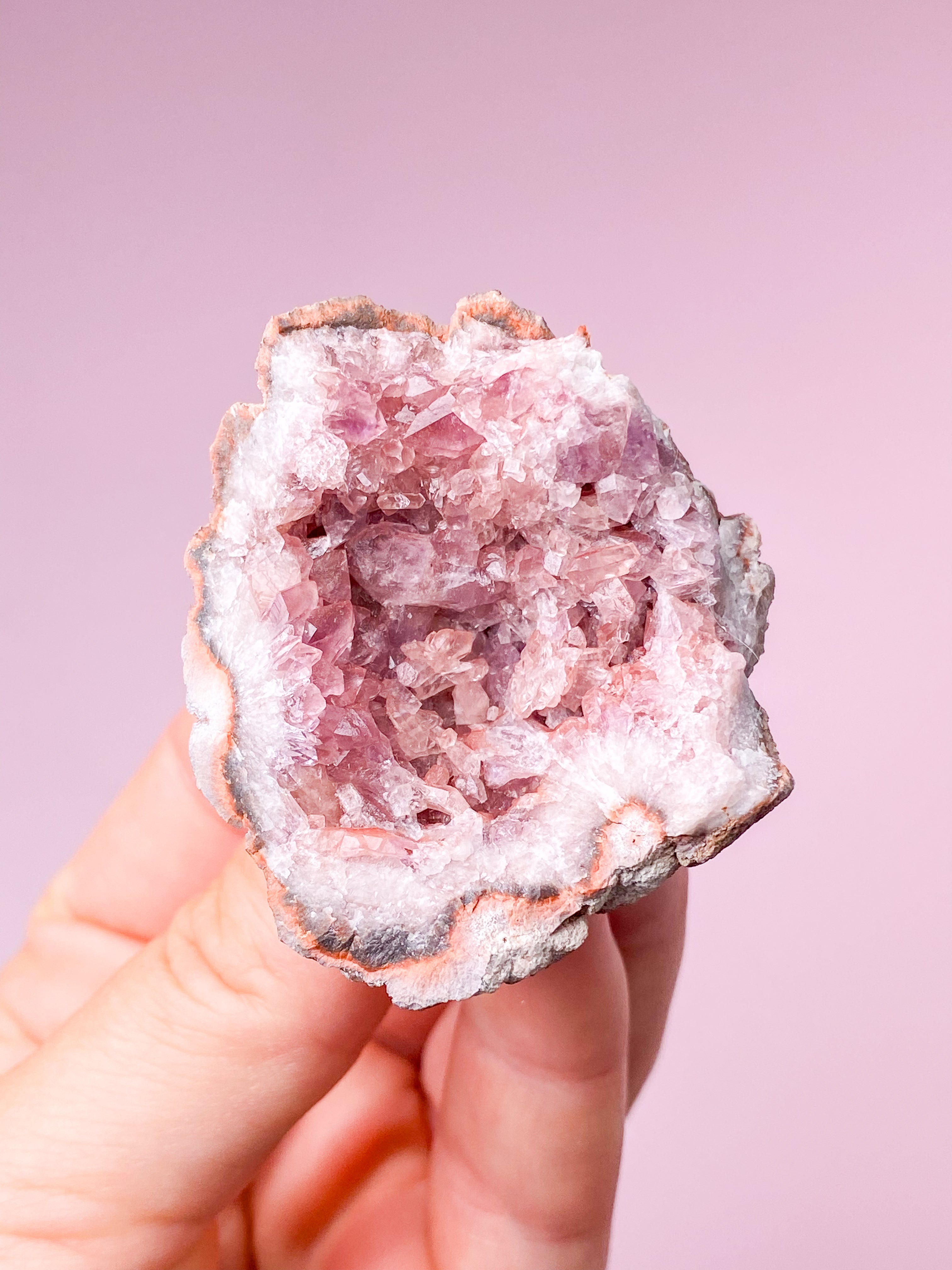 Pink Ametyst Geode (Nr. 46)