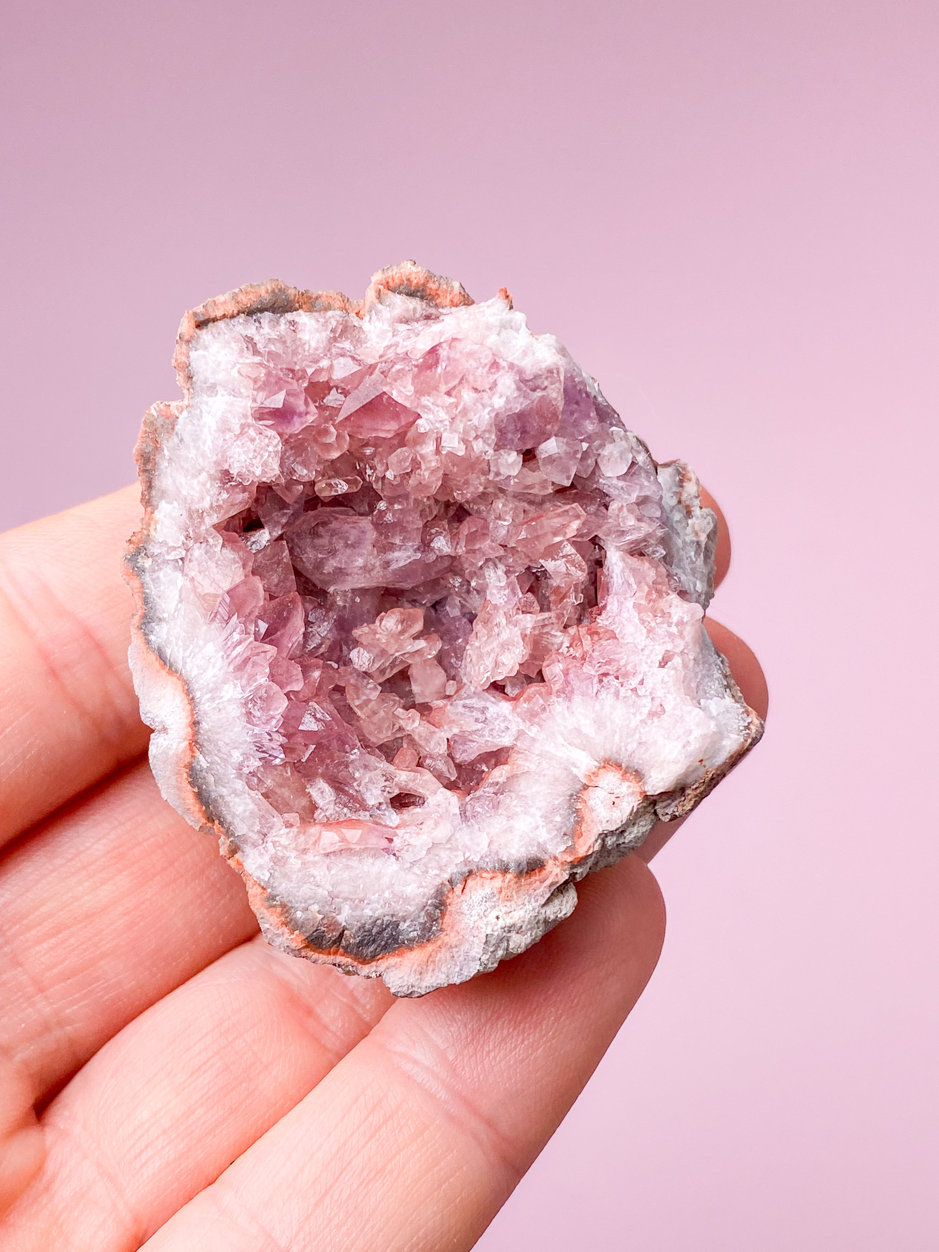 Pink Ametyst Geode (Nr. 46)