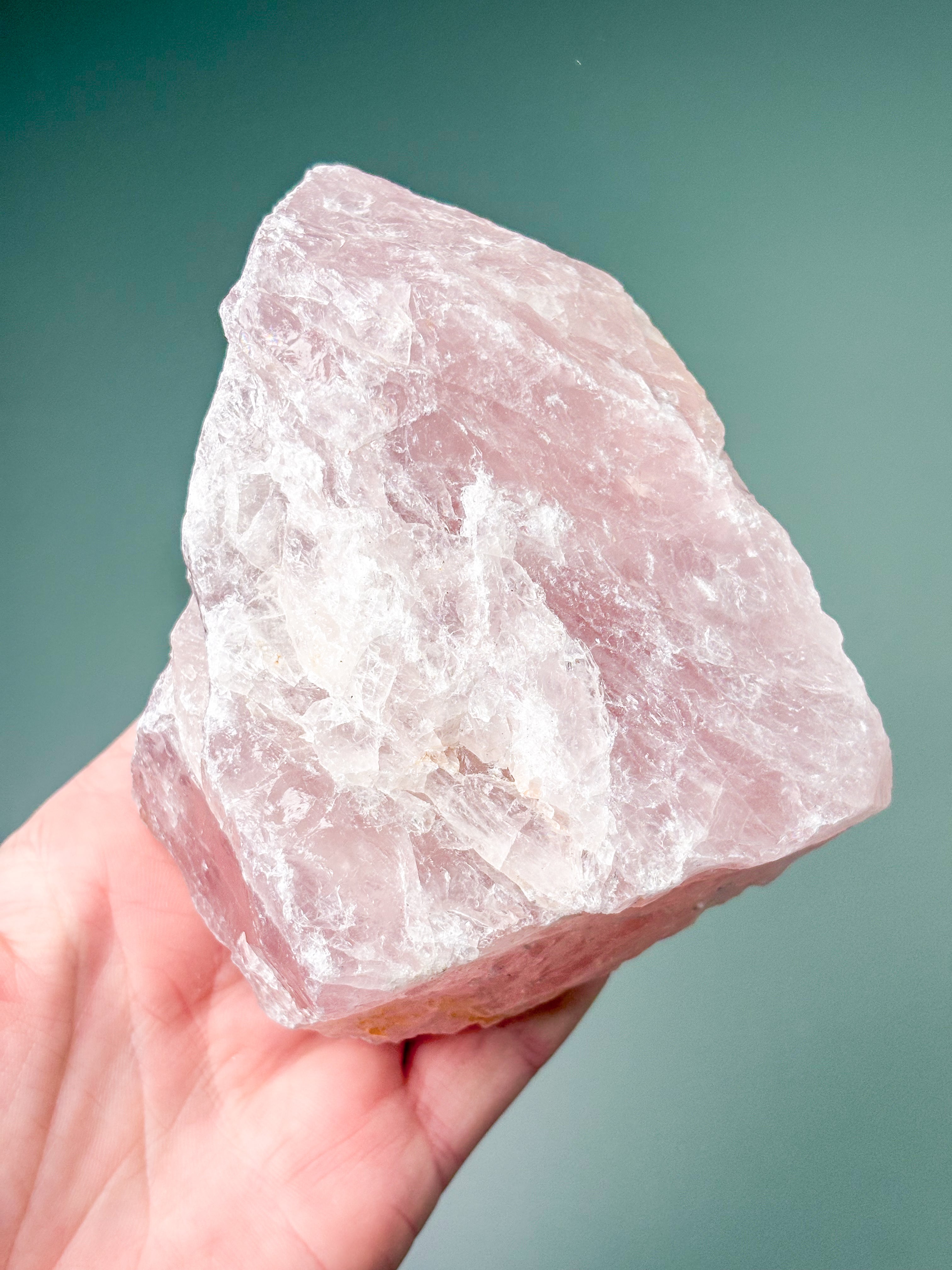 Stor Rå Rosakvarts (Nr. 15)