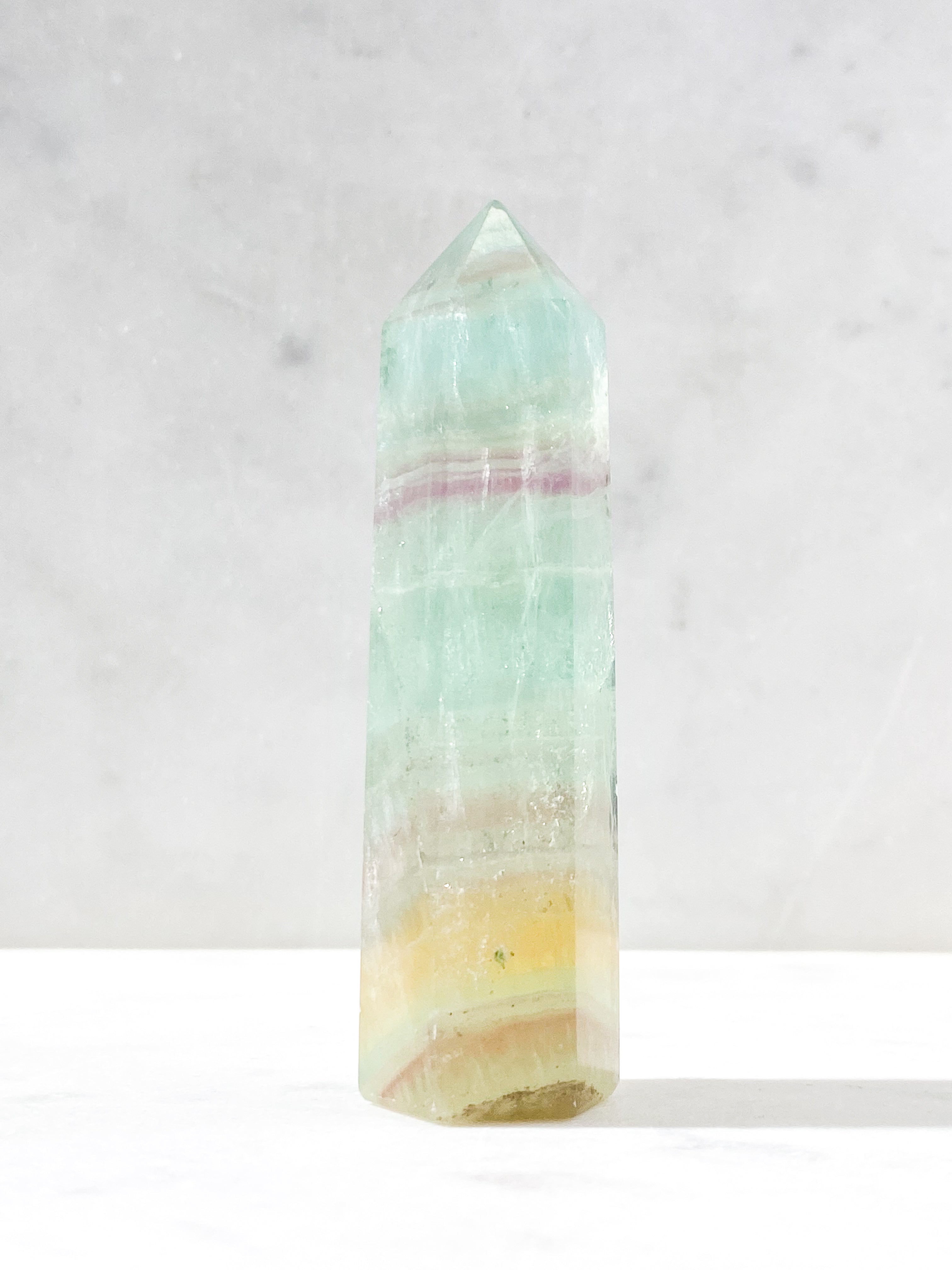 Candy Regnbue Fluorit Tårn (Nr. 7)