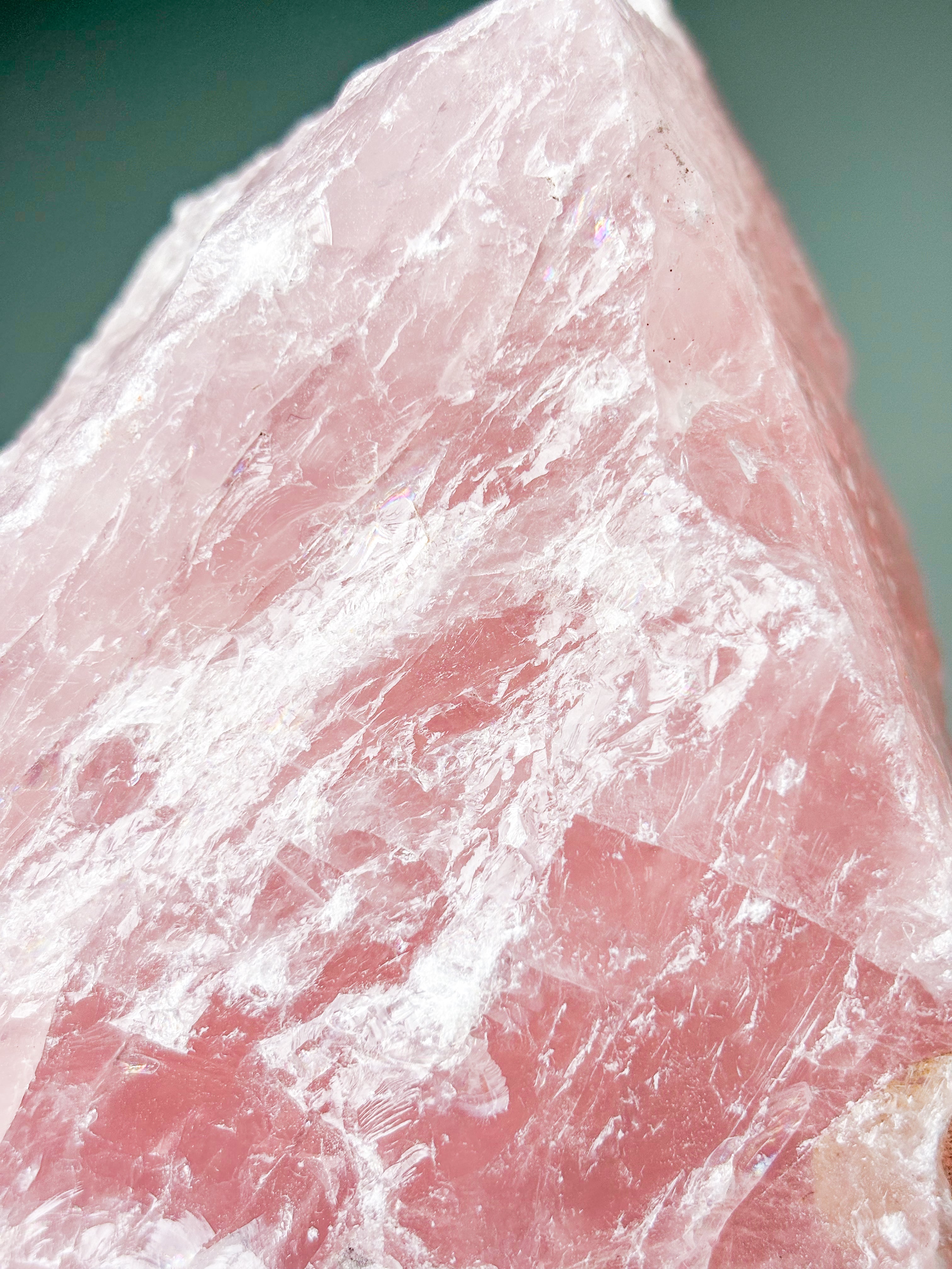 Stor Rå Rosakvarts (Nr. 15)