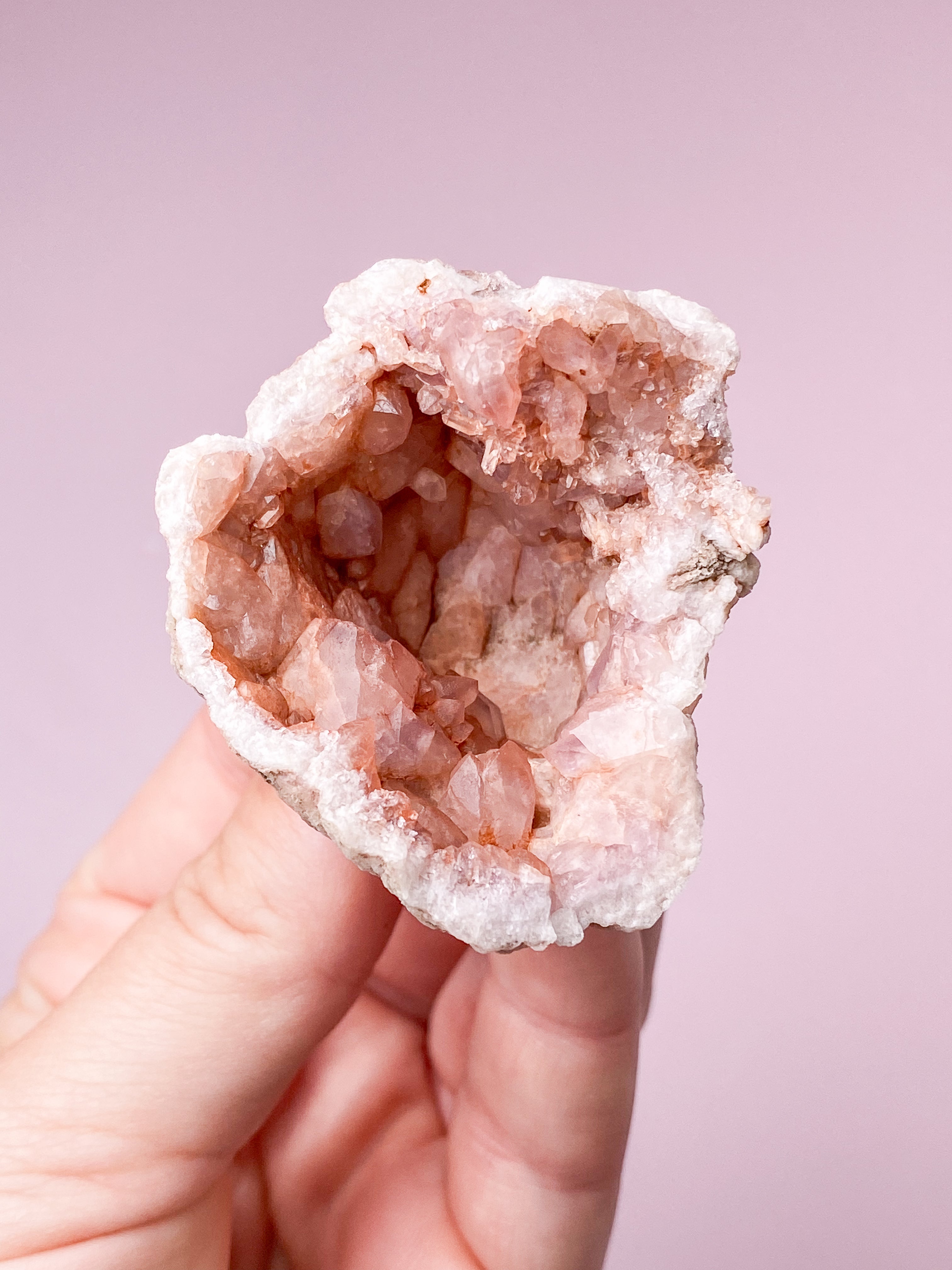 Pink Ametyst Geode (Nr. 48)