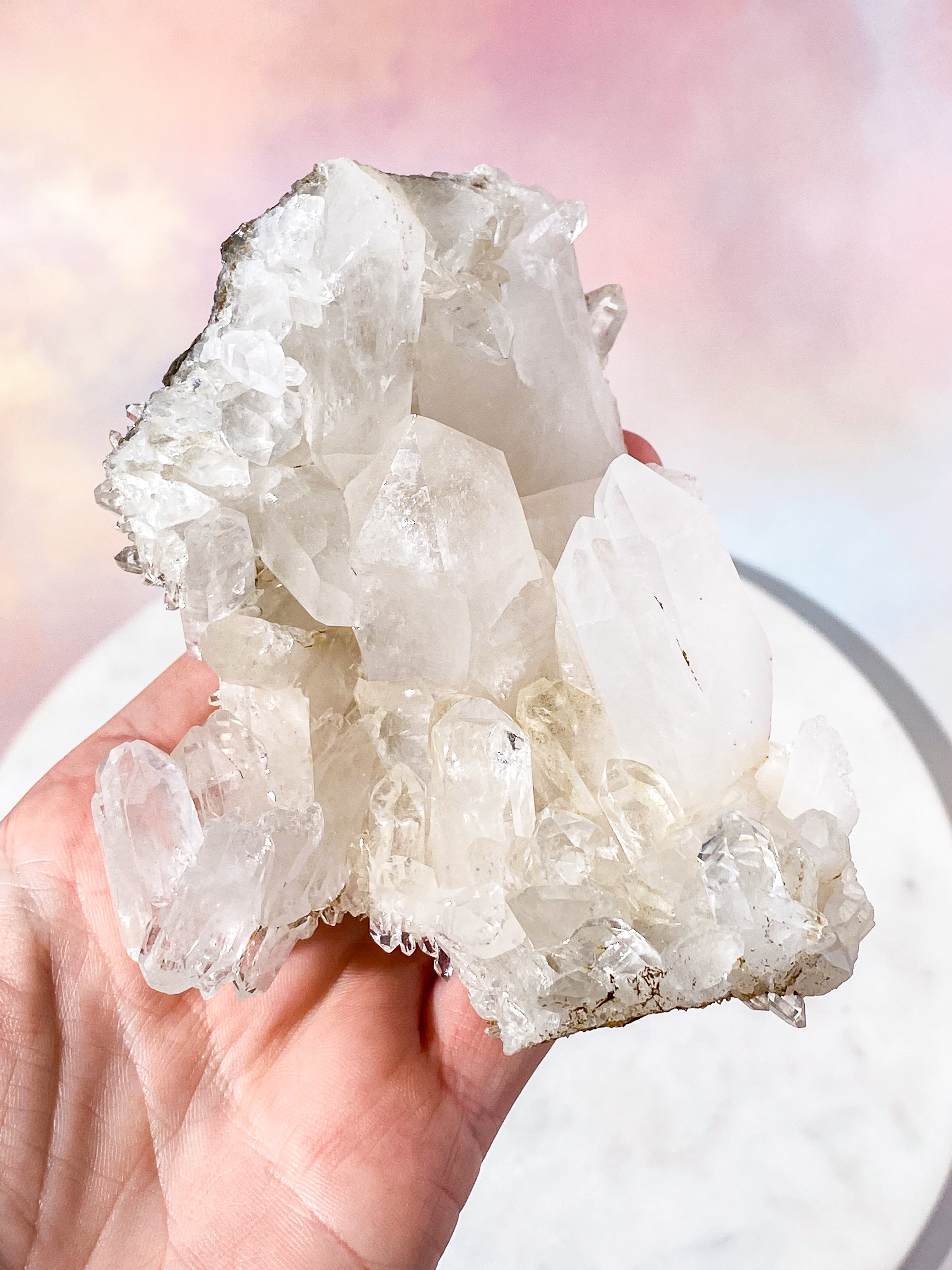 Himalaya Bjergkrystal Klynge (Nr. 69)