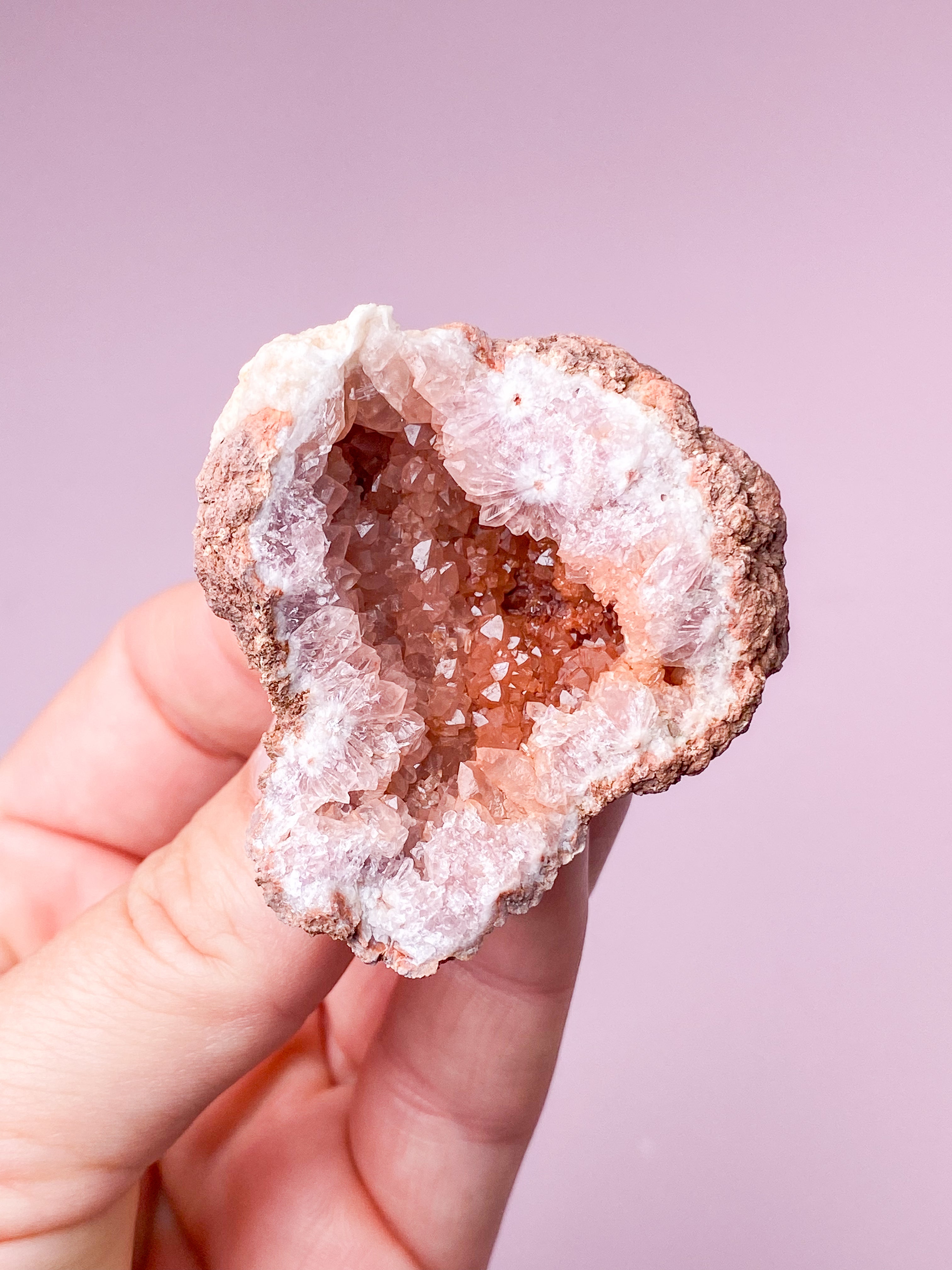 Pink Ametyst Geode (Nr. 49)