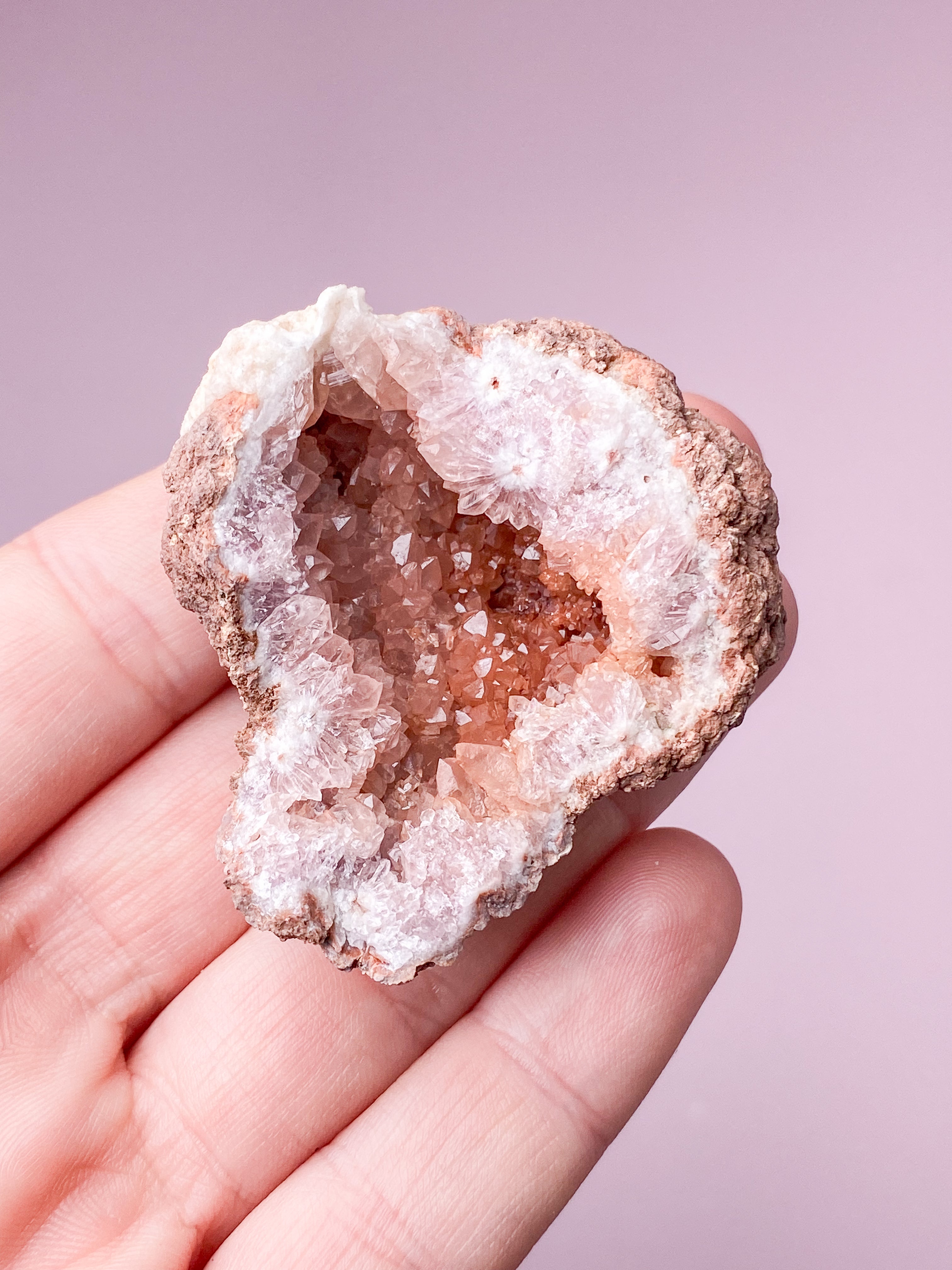 Pink Ametyst Geode (Nr. 49)