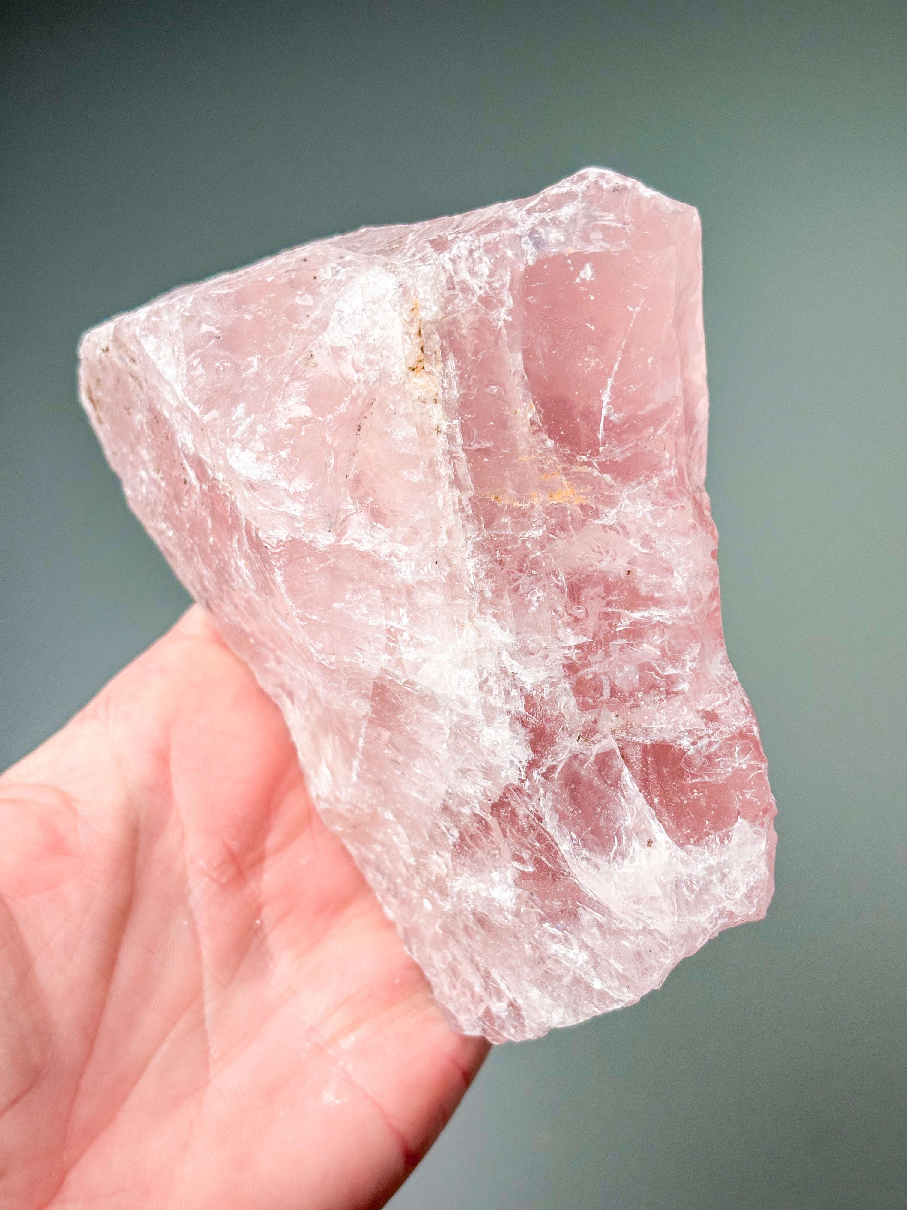 Stor Rå Rosakvarts (Nr. 17)