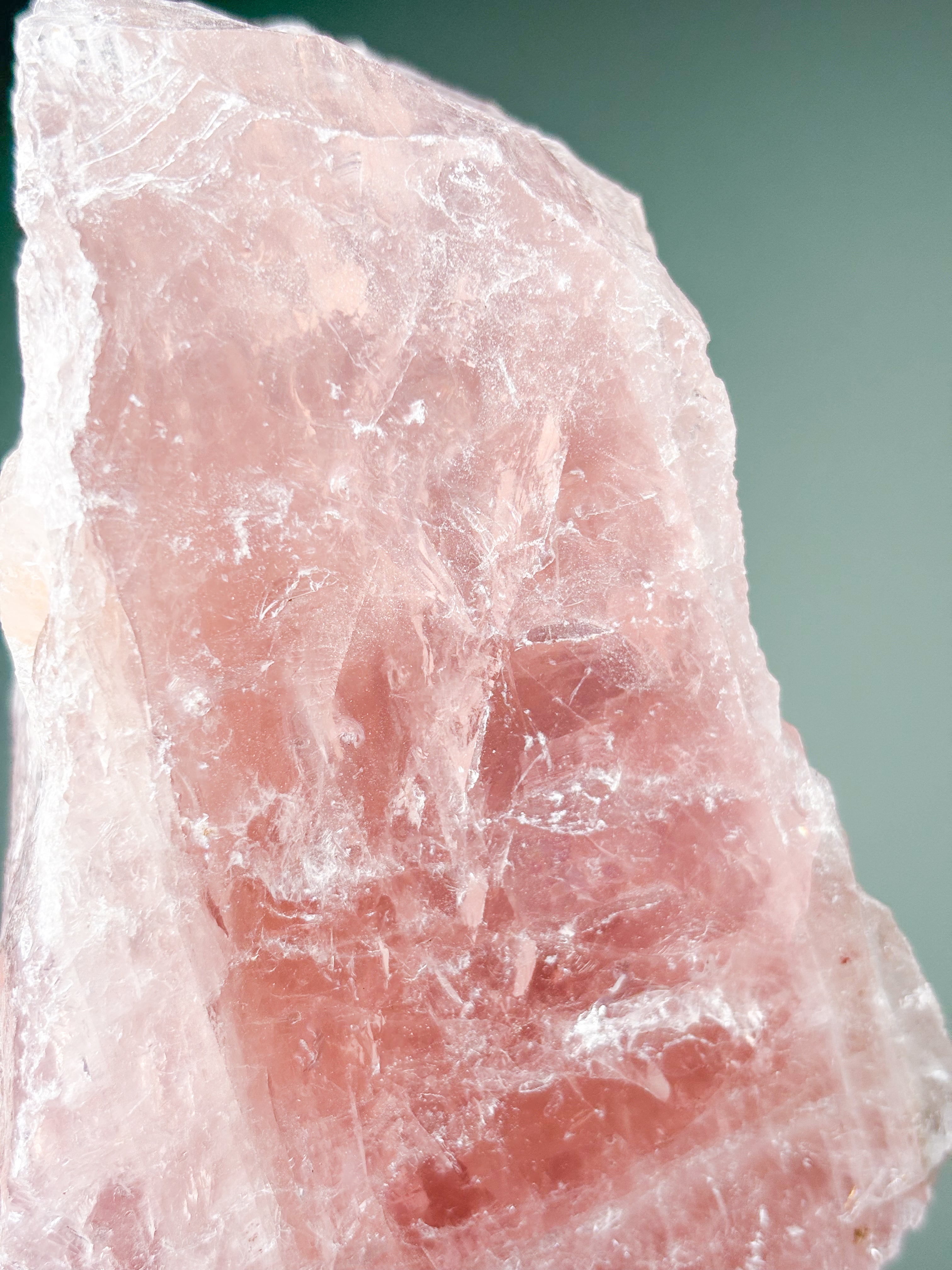 Stor Rå Rosakvarts (Nr. 17)