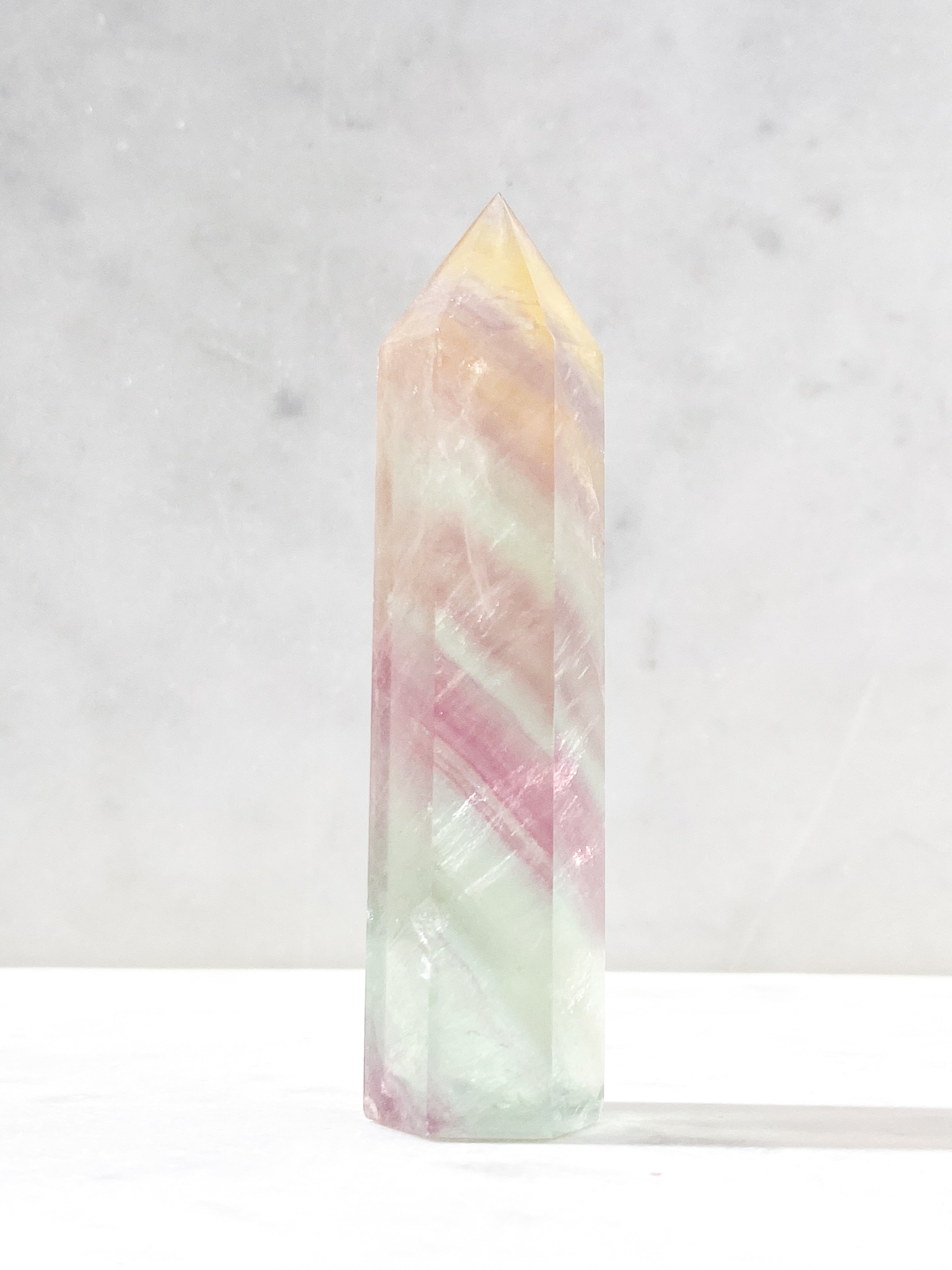 Candy Regnbue Fluorit Tårn (Nr. 14)