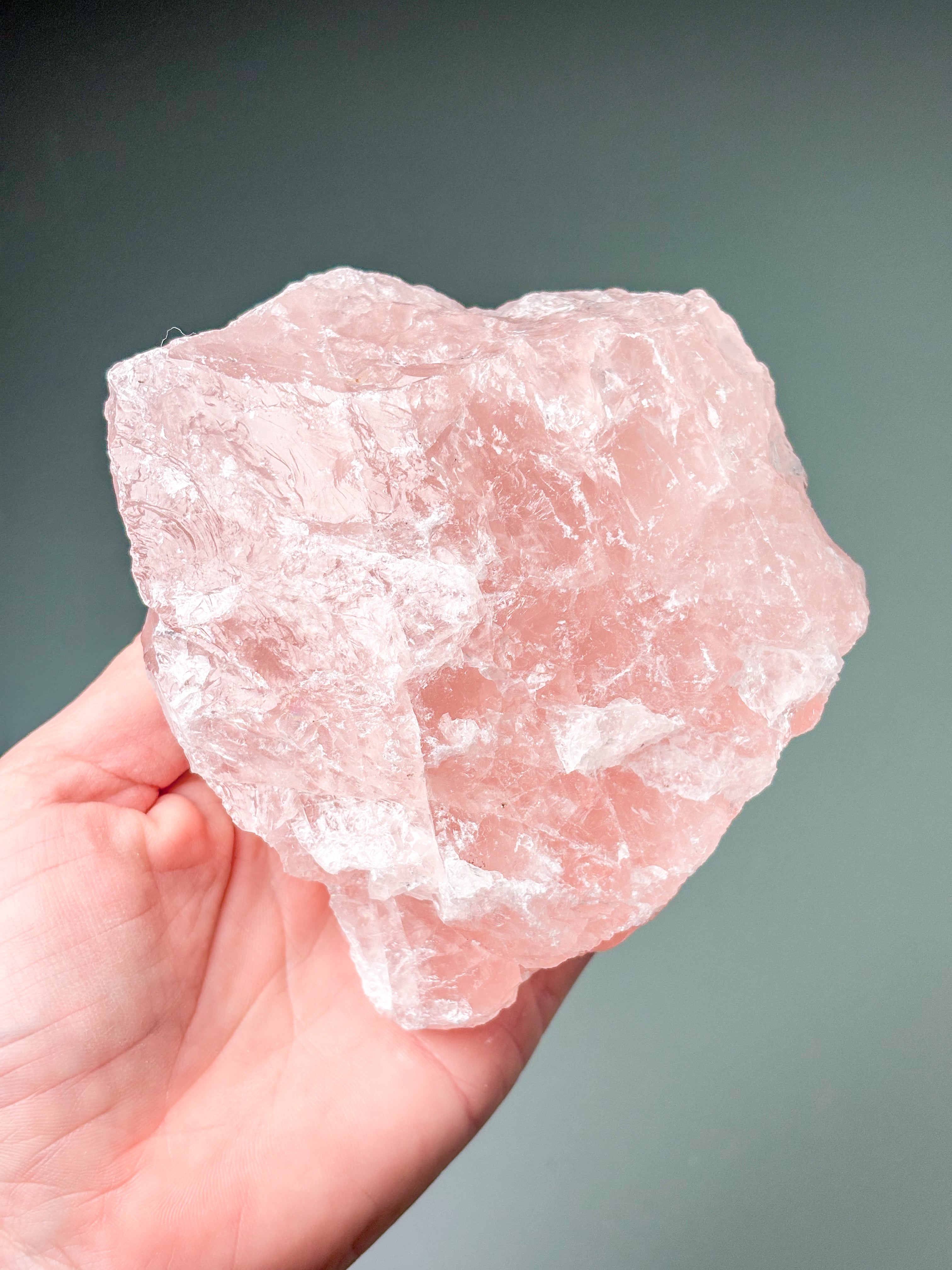Stor Rå Rosakvarts (Nr. 20)