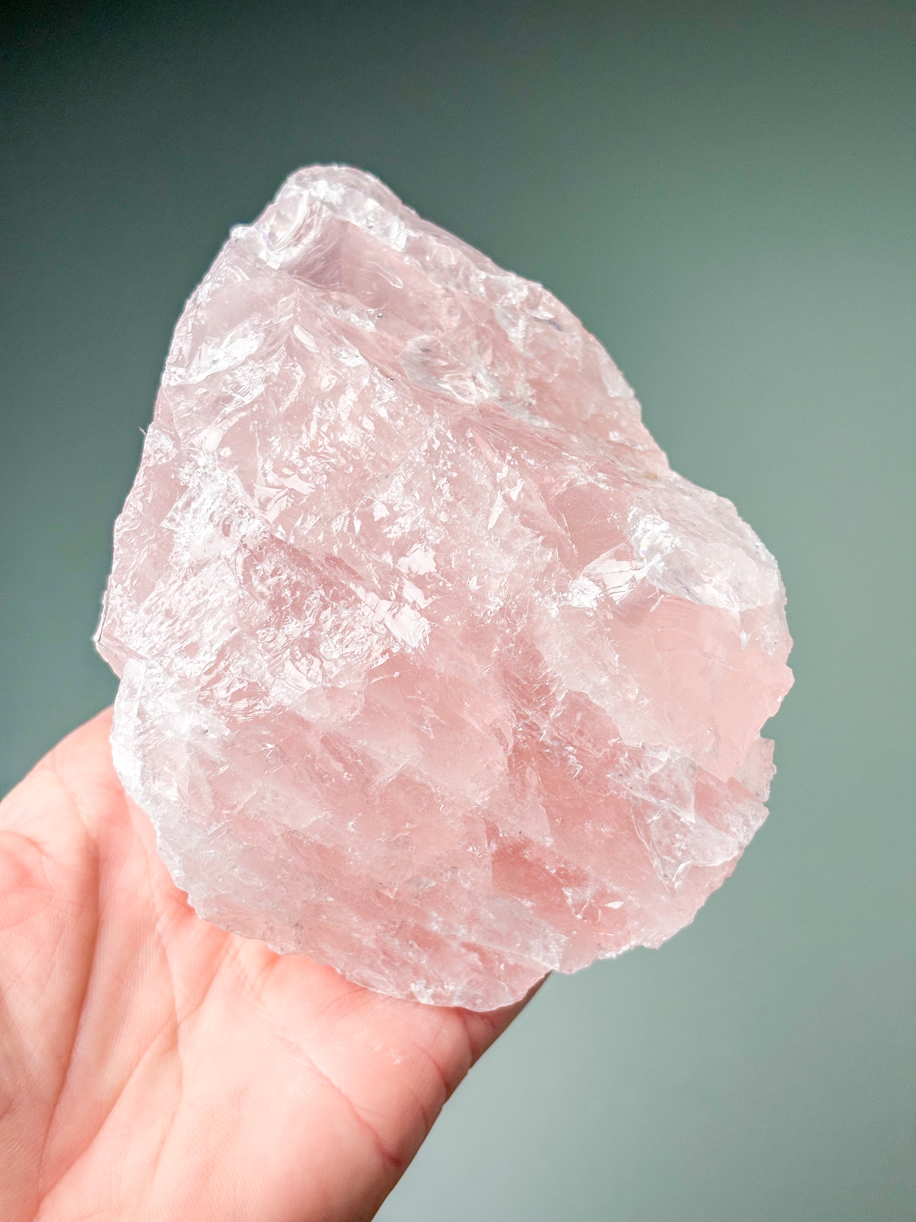 Stor Rå Rosakvarts (Nr. 22)