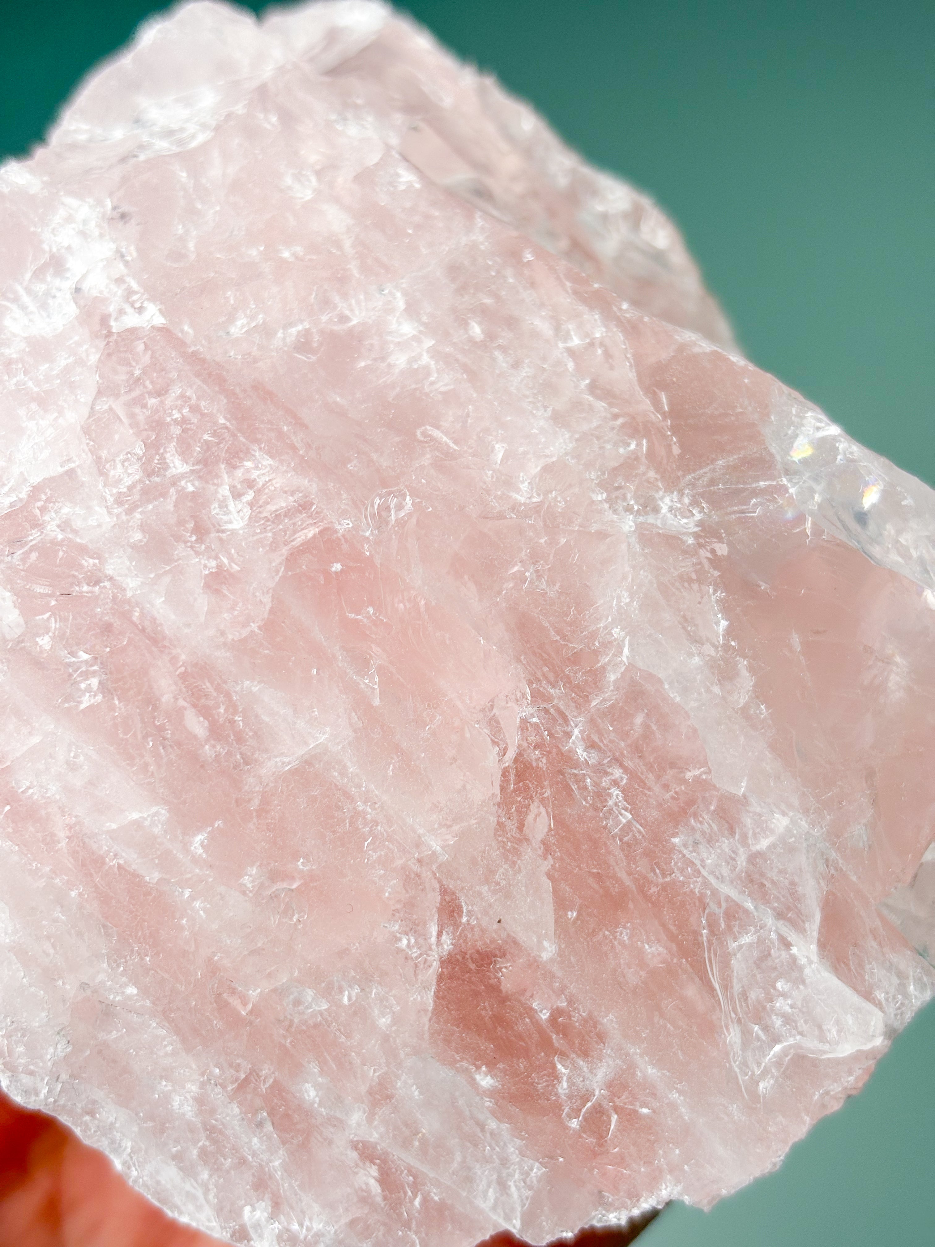 Stor Rå Rosakvarts (Nr. 22)