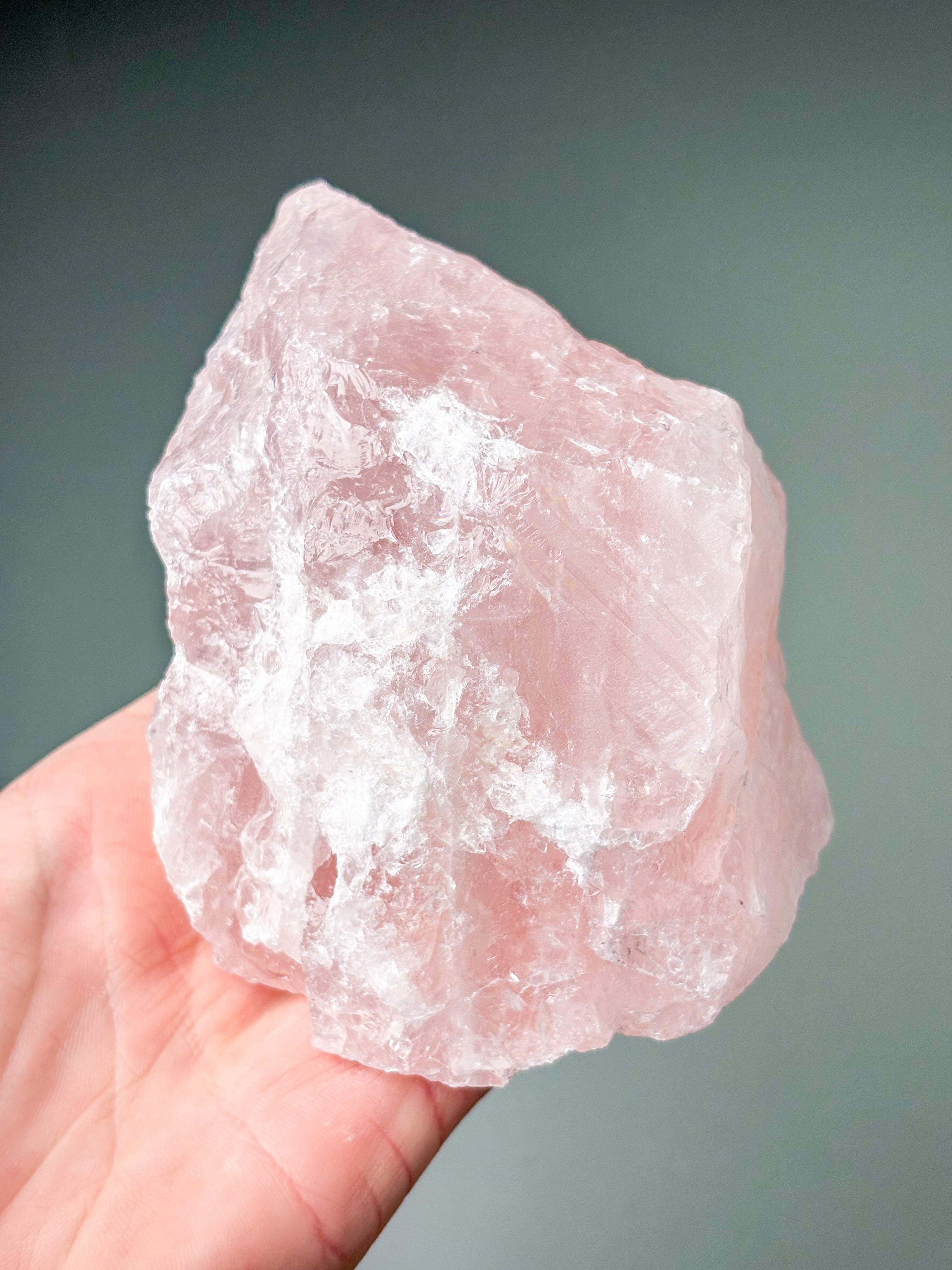 Stor Rå Rosakvarts (Nr. 22)