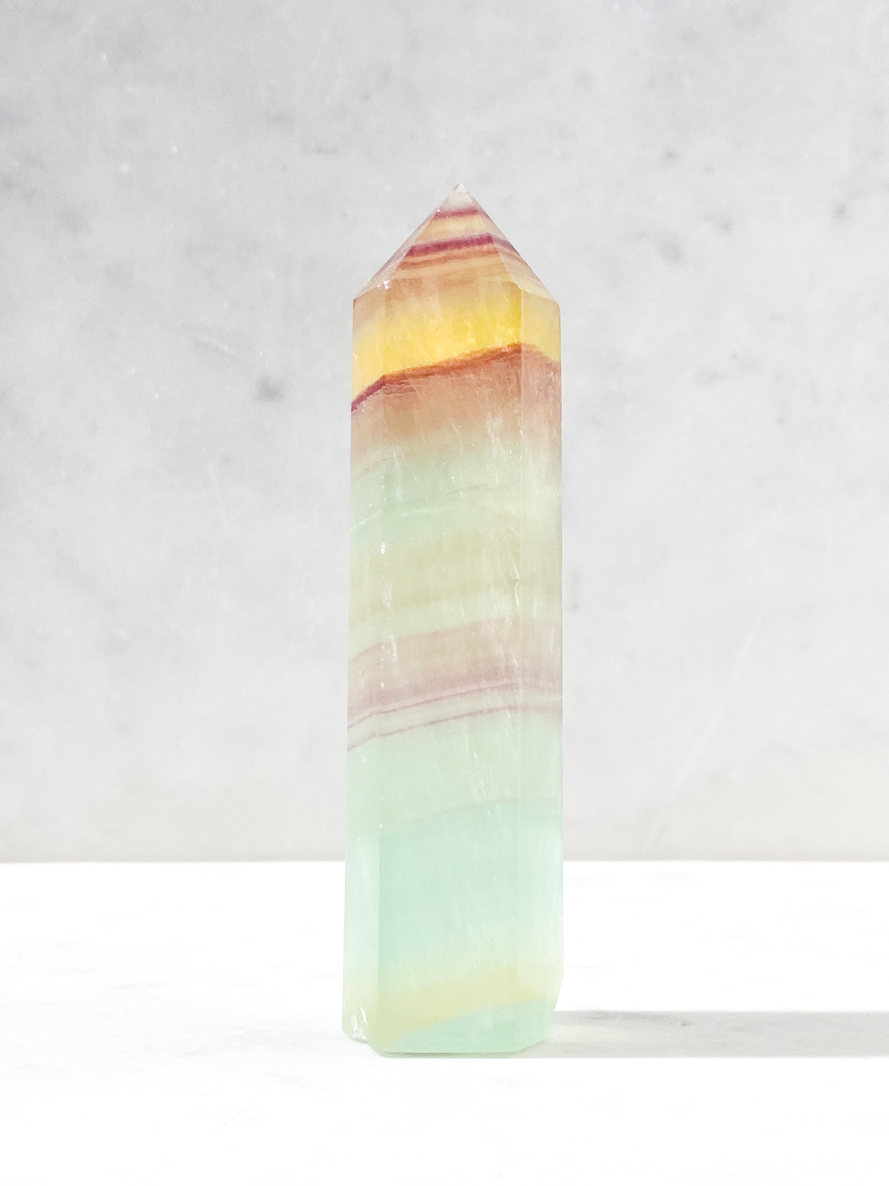 Candy Regnbue Fluorit Tårn (Nr. 17)