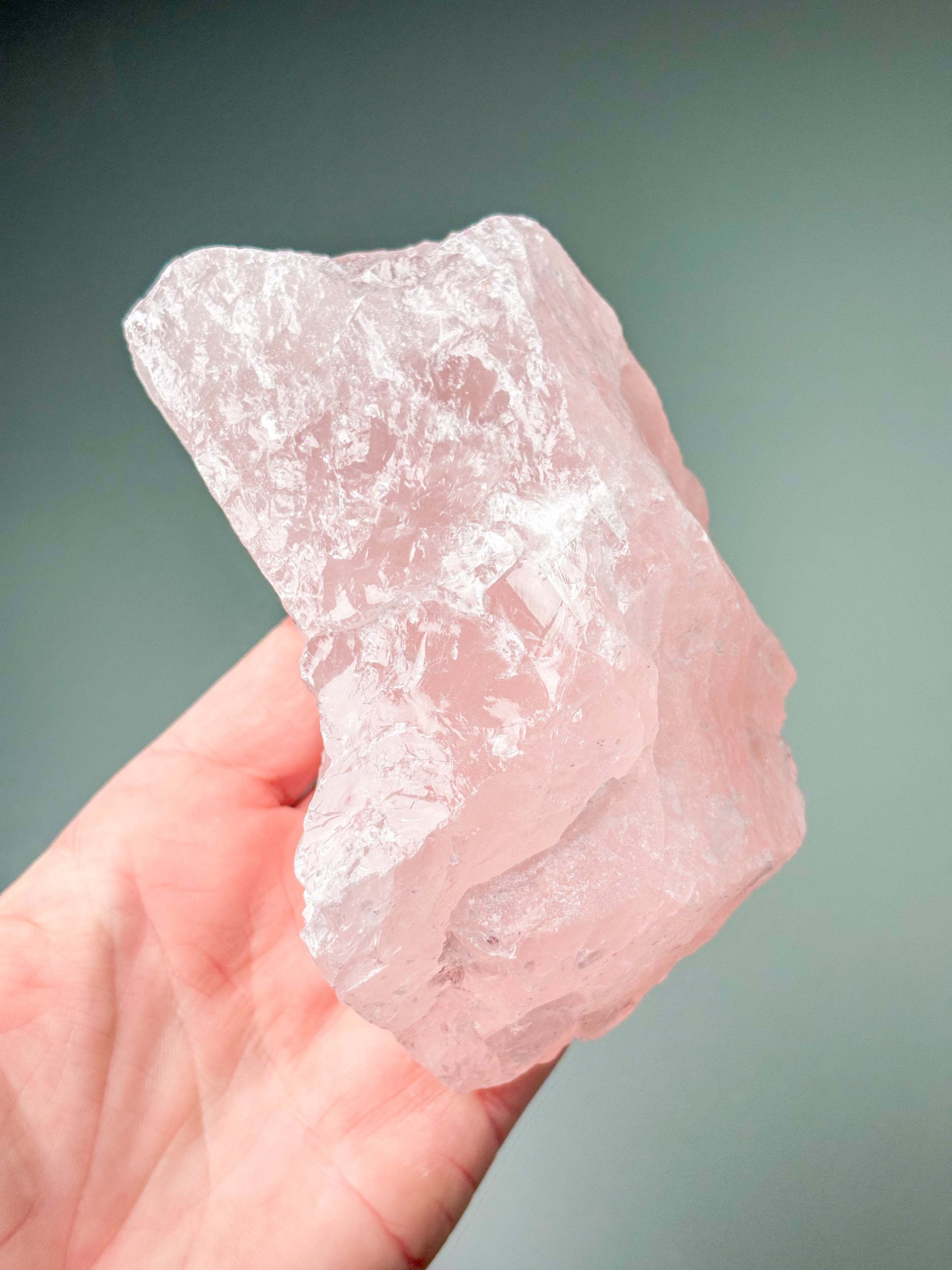 Stor Rå Rosakvarts (Nr. 23)