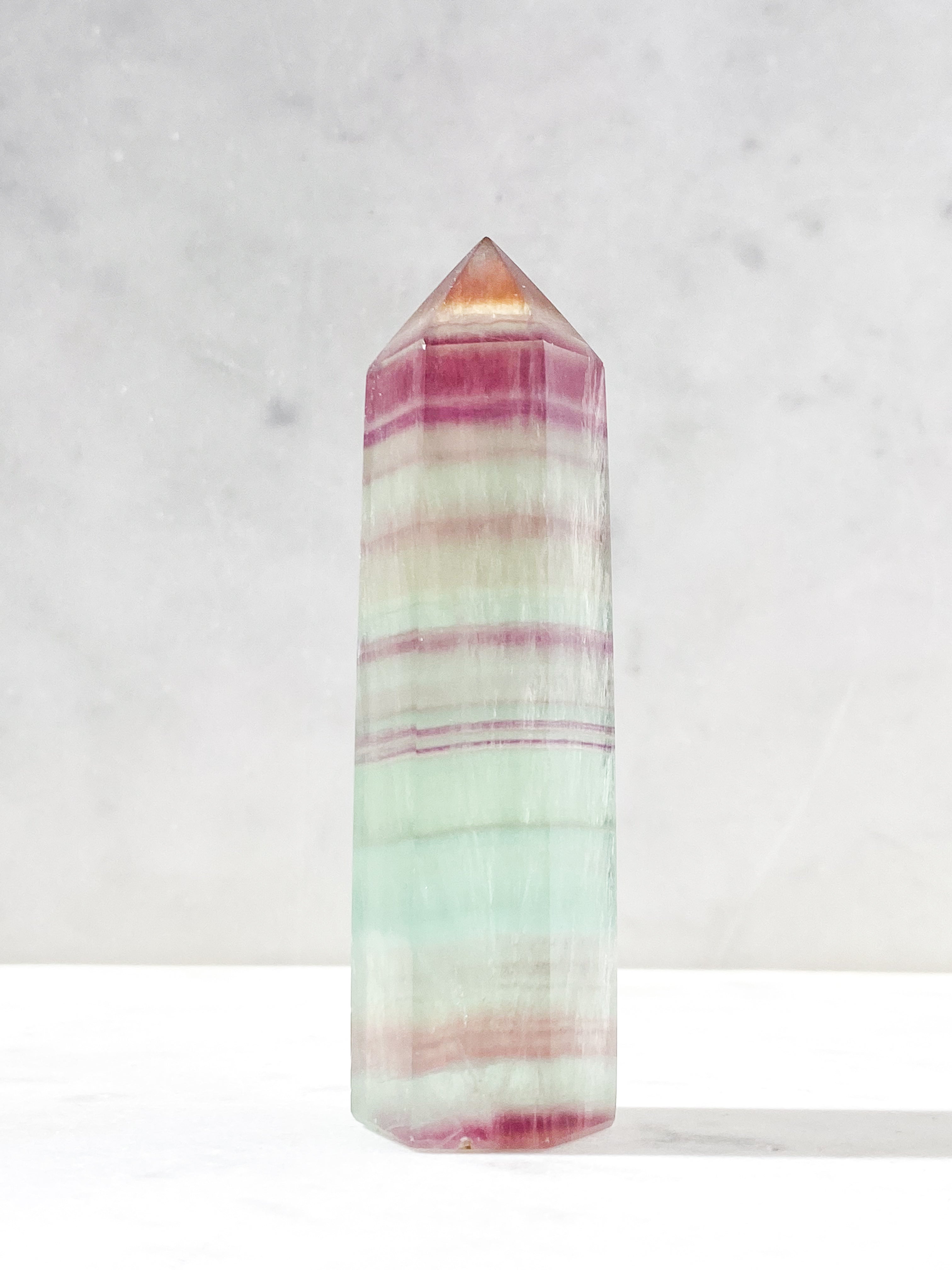 Candy Regnbue Fluorit Tårn (Nr. 18)