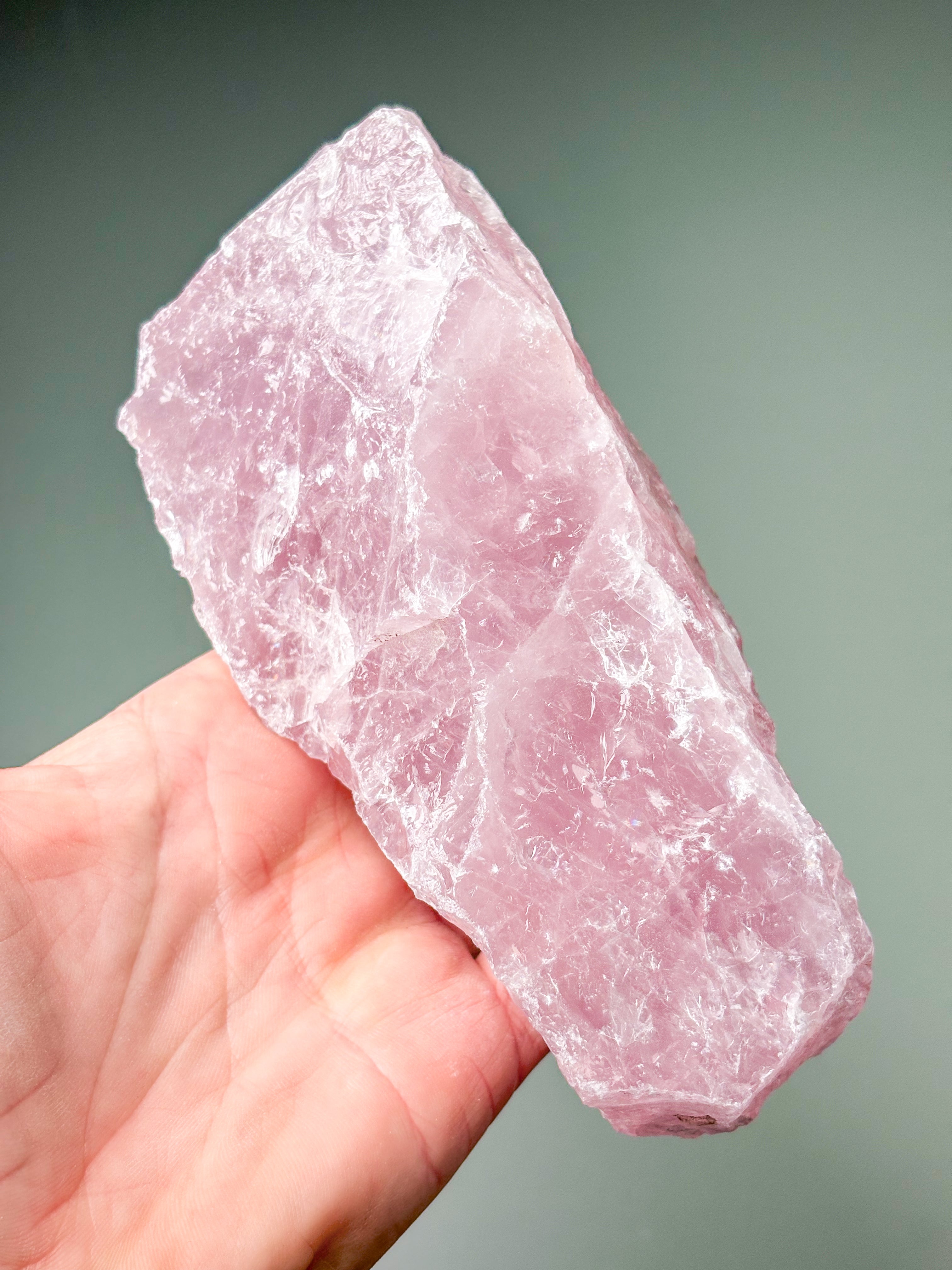 Stor Rå Rosakvarts (Nr. 24)