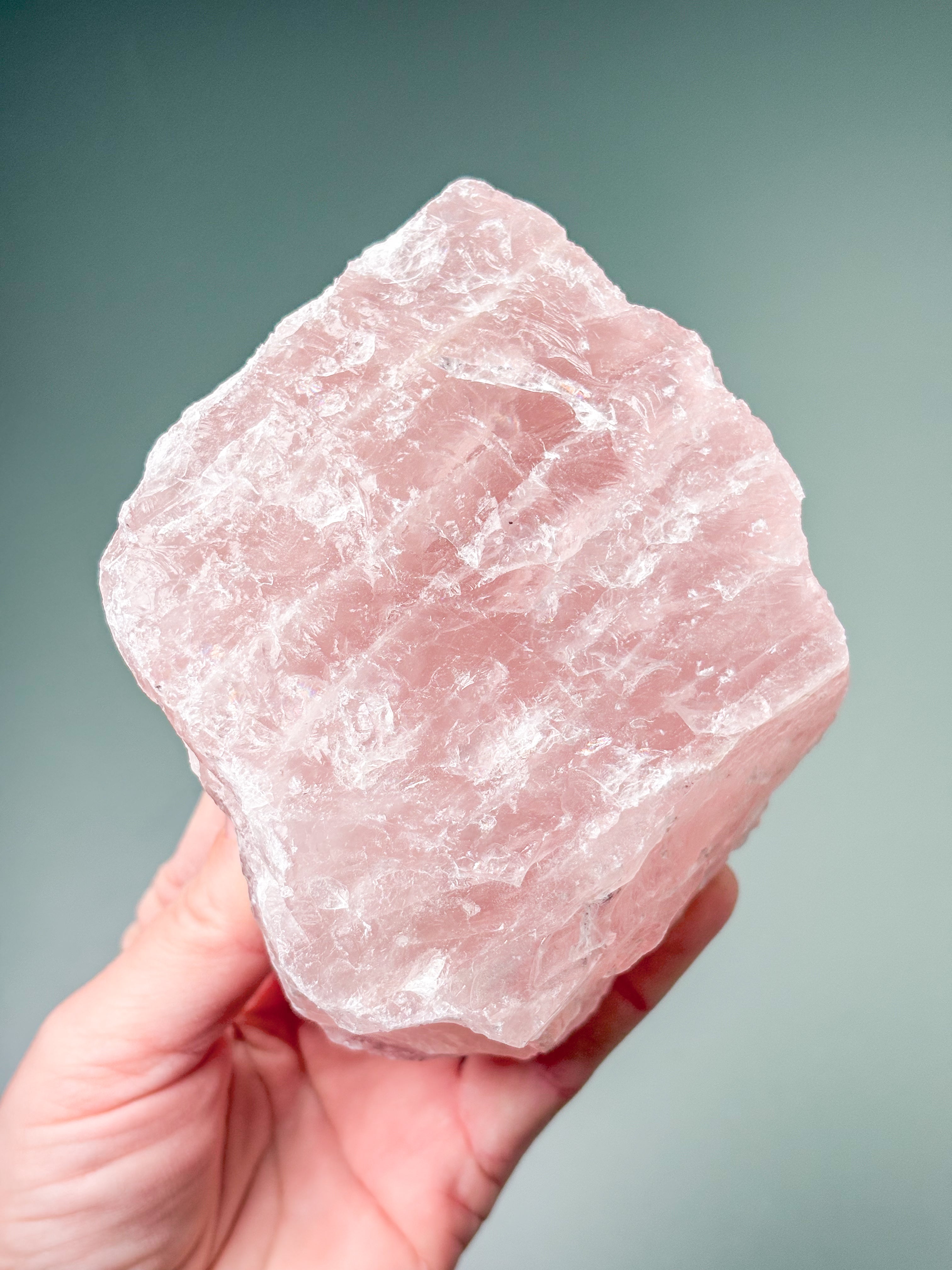 Stor Rå Rosakvarts (Nr. 25)