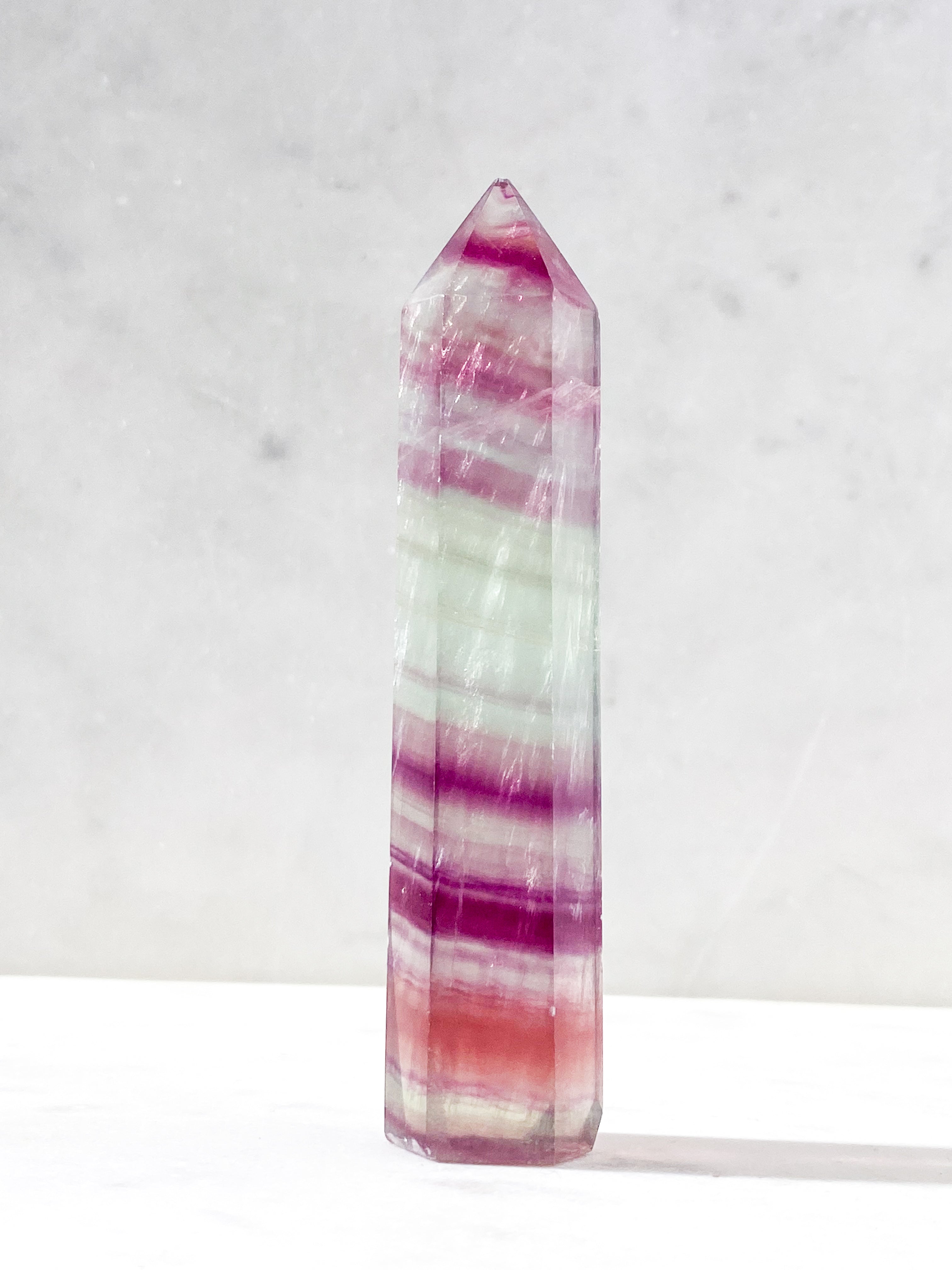 Candy Regnbue Fluorit Tårn (Nr. 22)