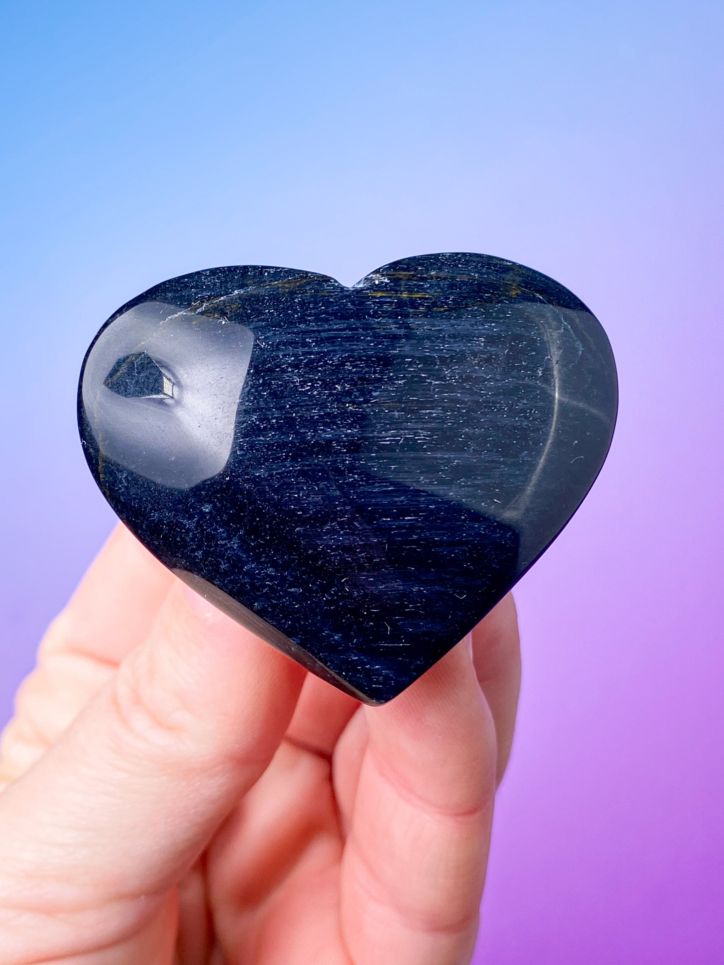 Blått tigerögahjärta (nr 3)