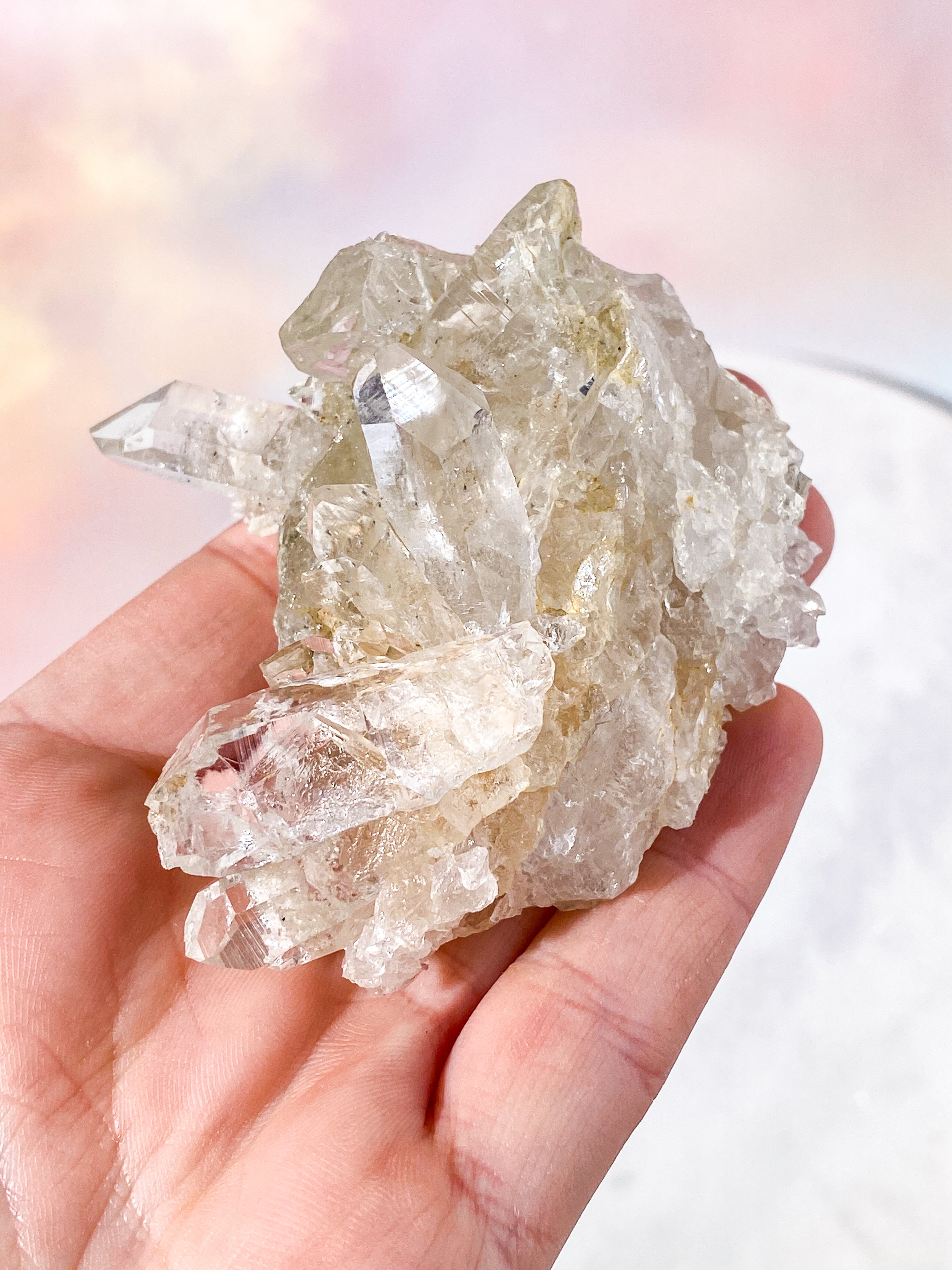 Himalaya Bjergkrystal Klynge (Nr. 87)