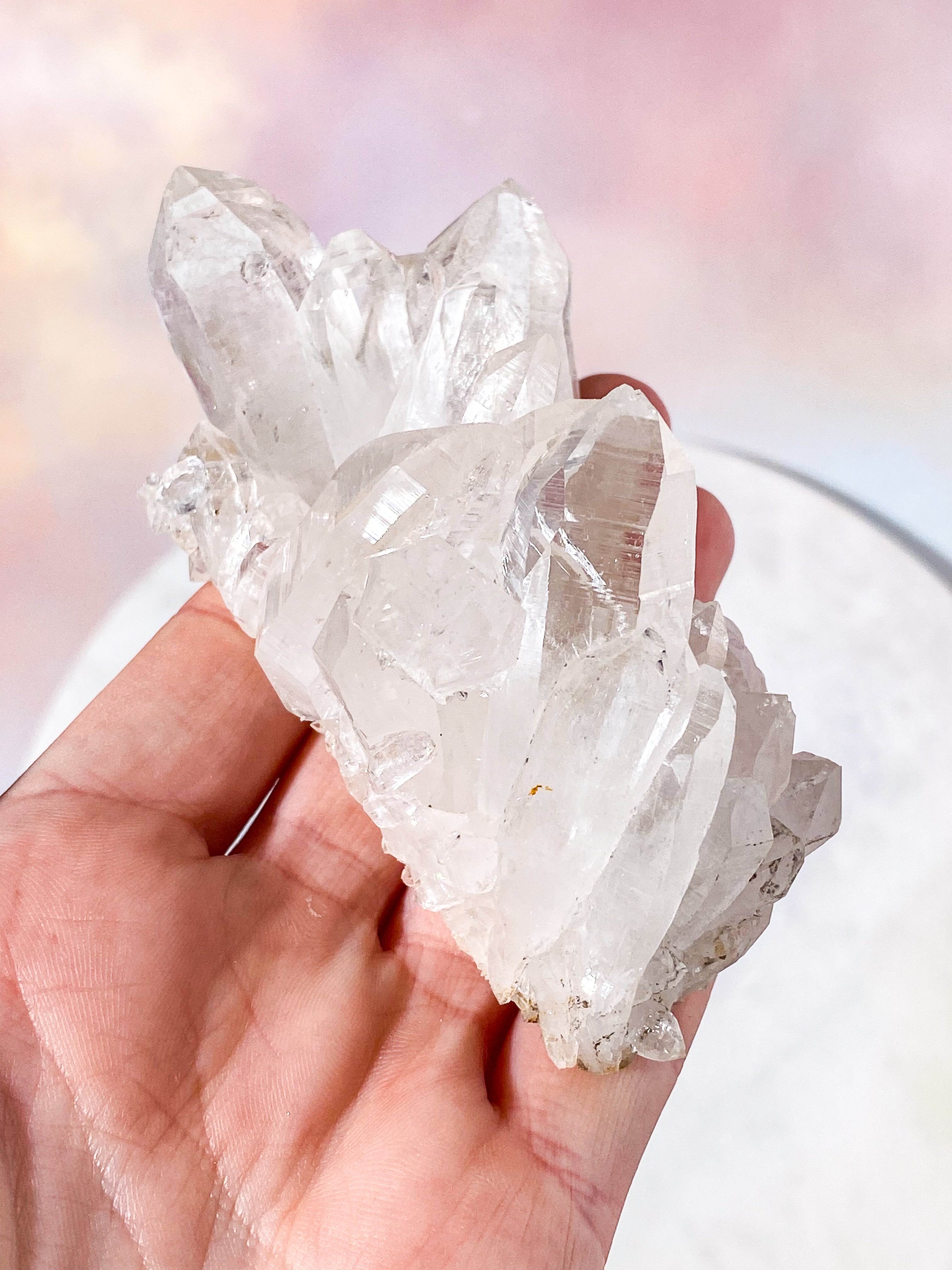 Himalaya Bjergkrystal Klynge (Nr. 88)