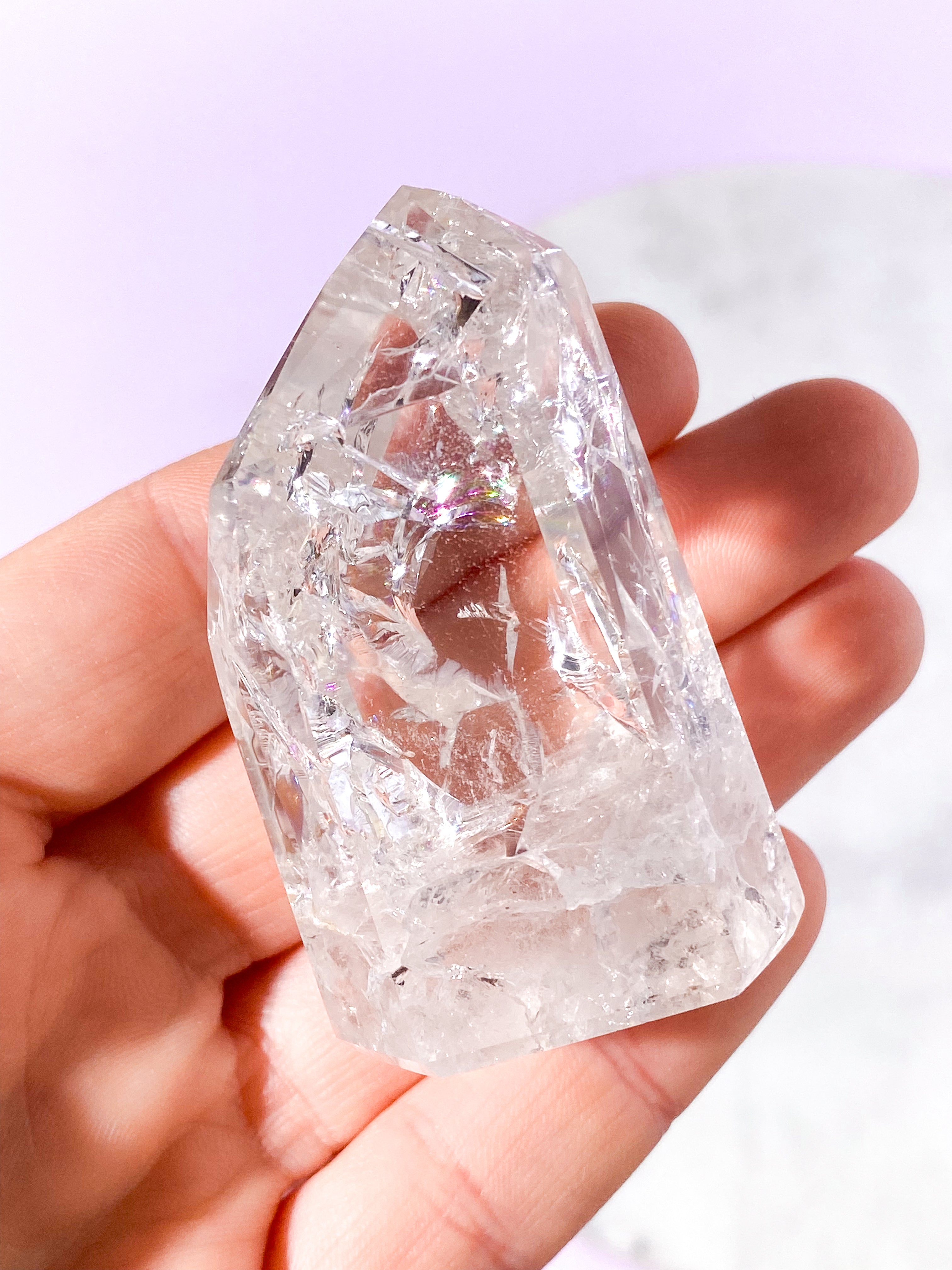 Fire And Ice Quartz Tårn (Nr. 5)