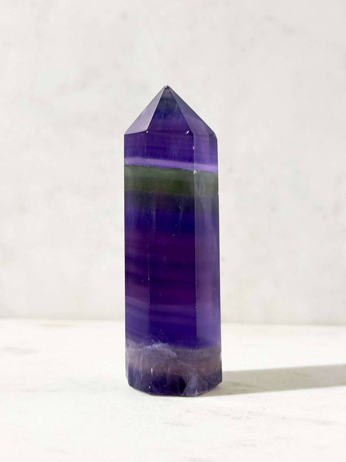 Indigo Fluorit Tårn (Nr. 3)