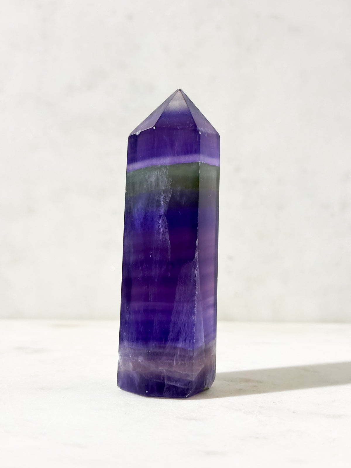 Indigo Fluorit Tårn (Nr. 3)