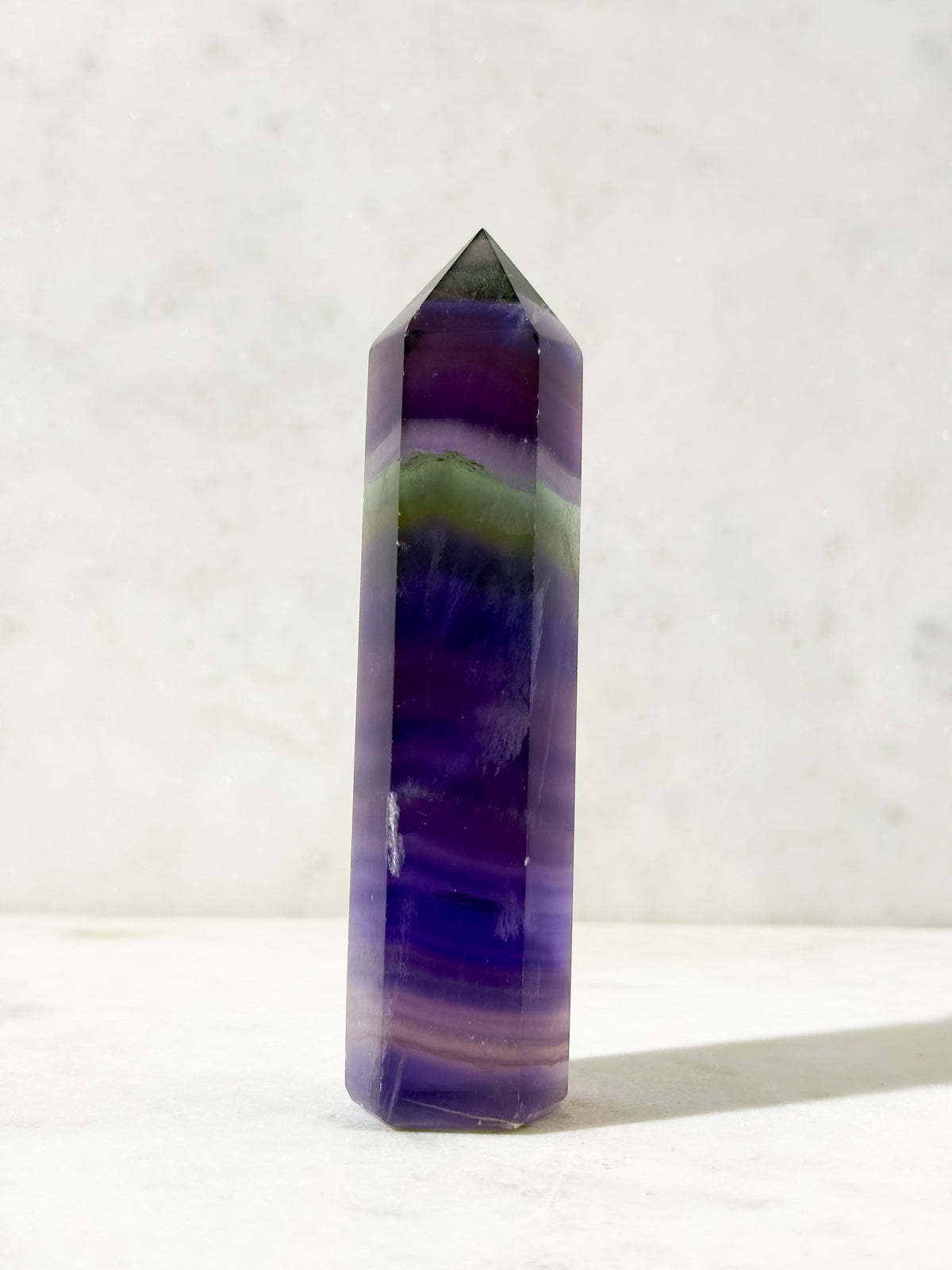 Indigo Fluorit Tårn (Nr. 5)