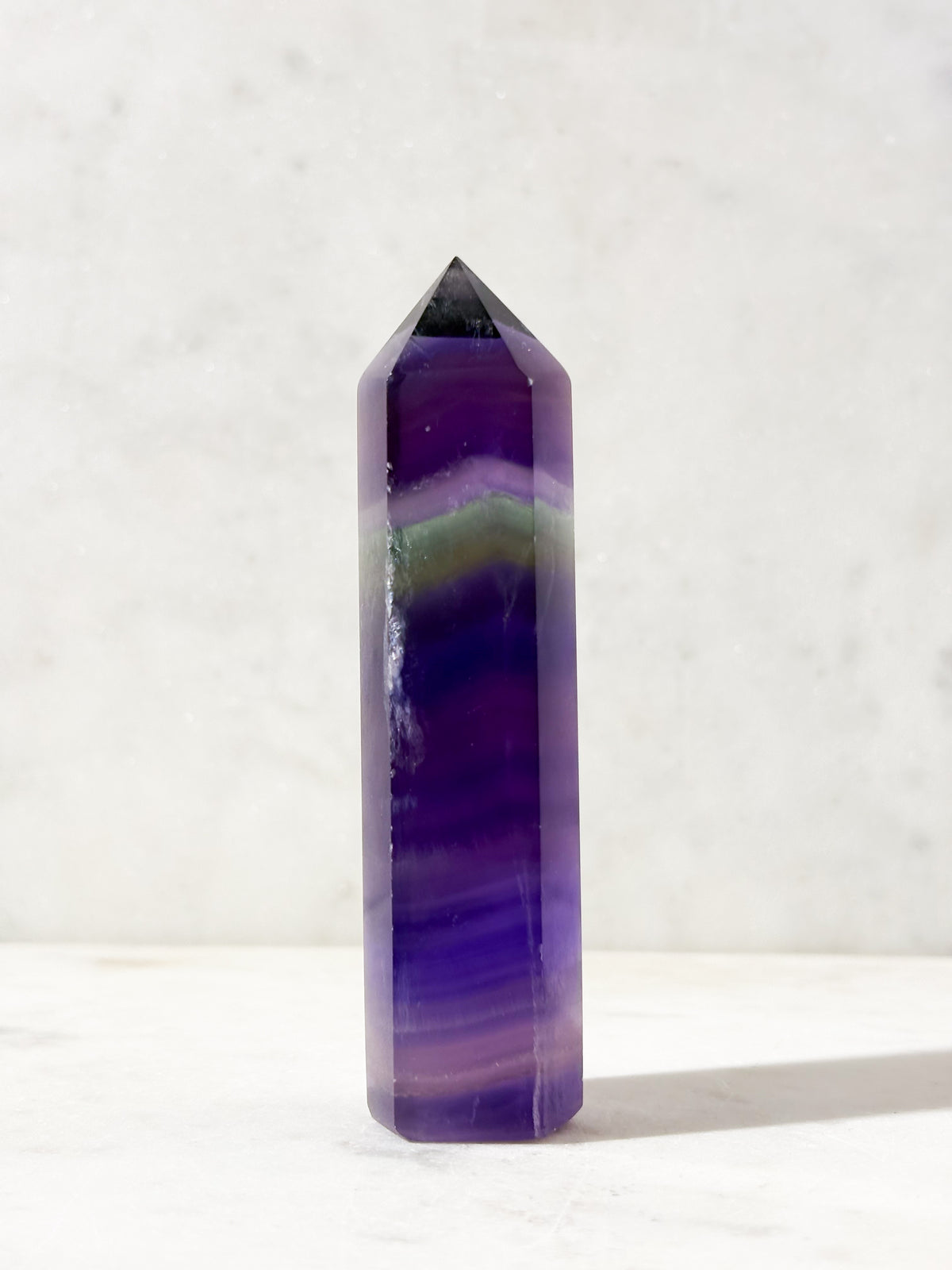 Indigo Fluorit Tårn (Nr. 5)