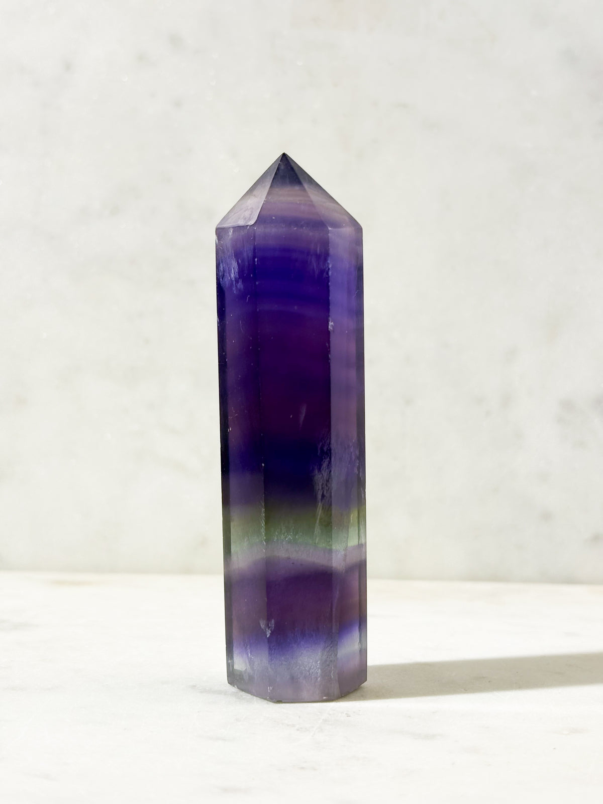 Indigo Fluorit Tårn (Nr. 6)