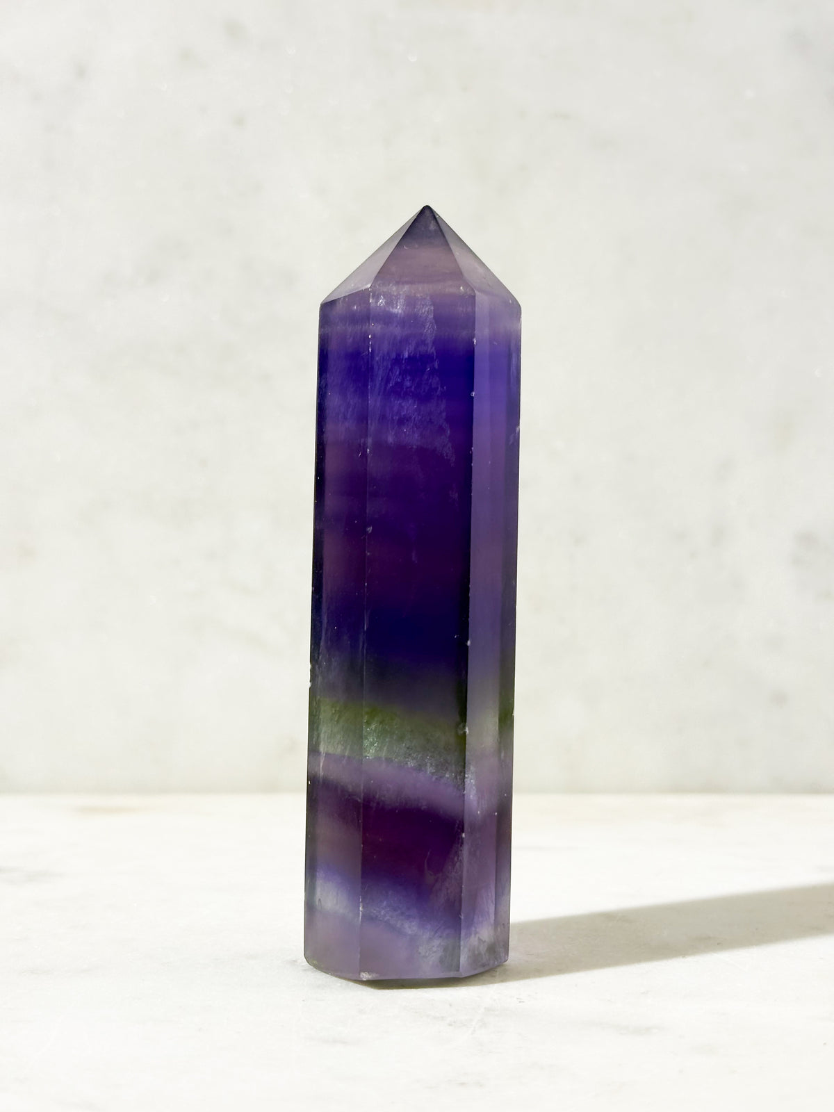 Indigo Fluorit Tårn (Nr. 6)
