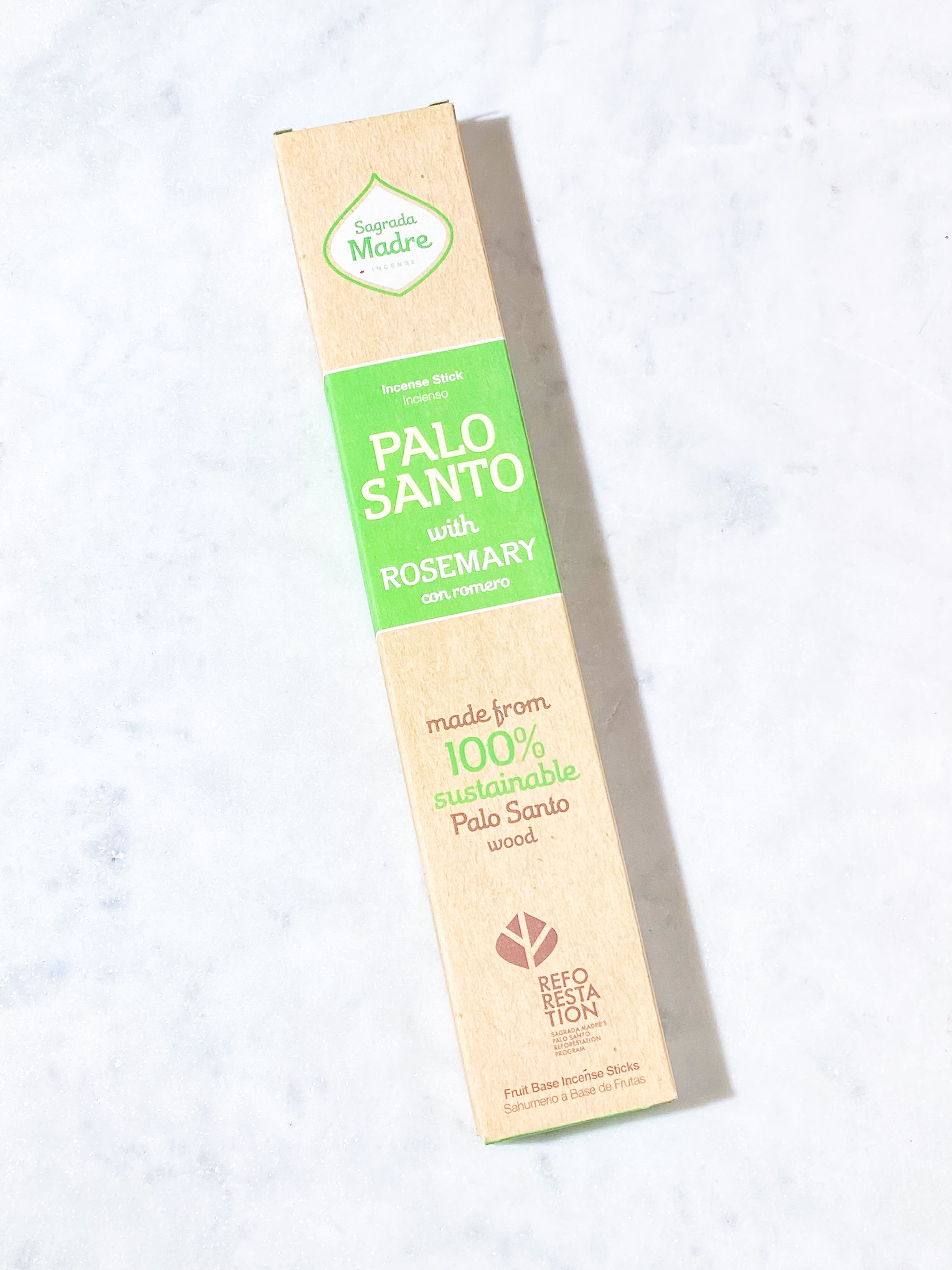 Rosmarin & Palo Santo Røgelsespinde (8 stk.)