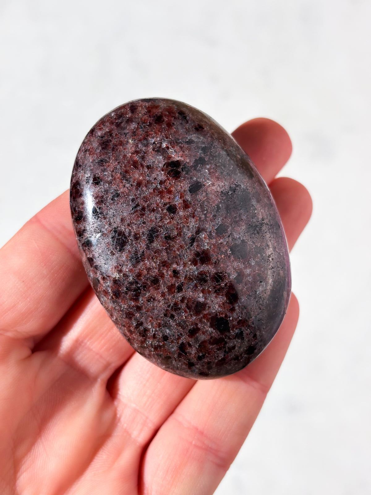 Granat palmsten (nr 9)