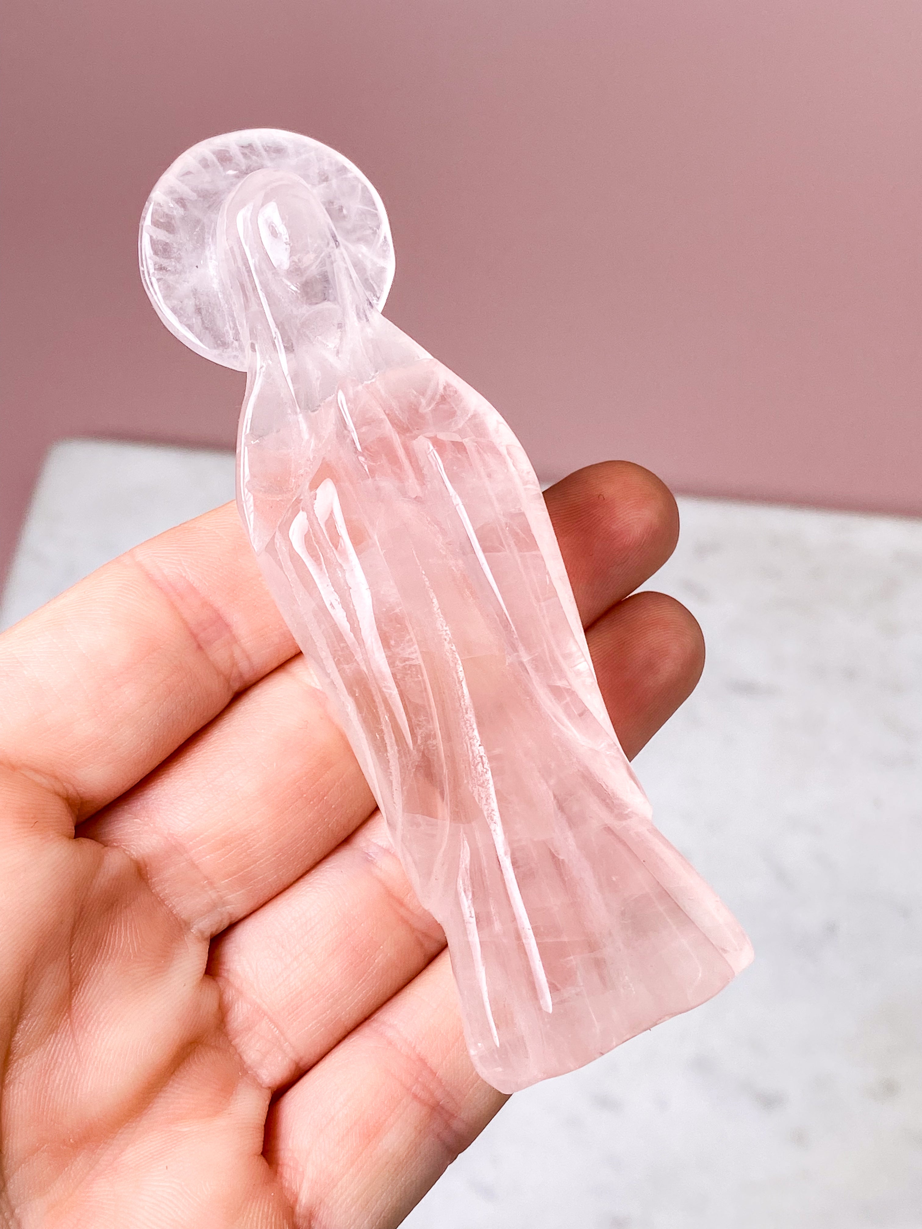 Rosakvarts Madonna (Nr. 6)