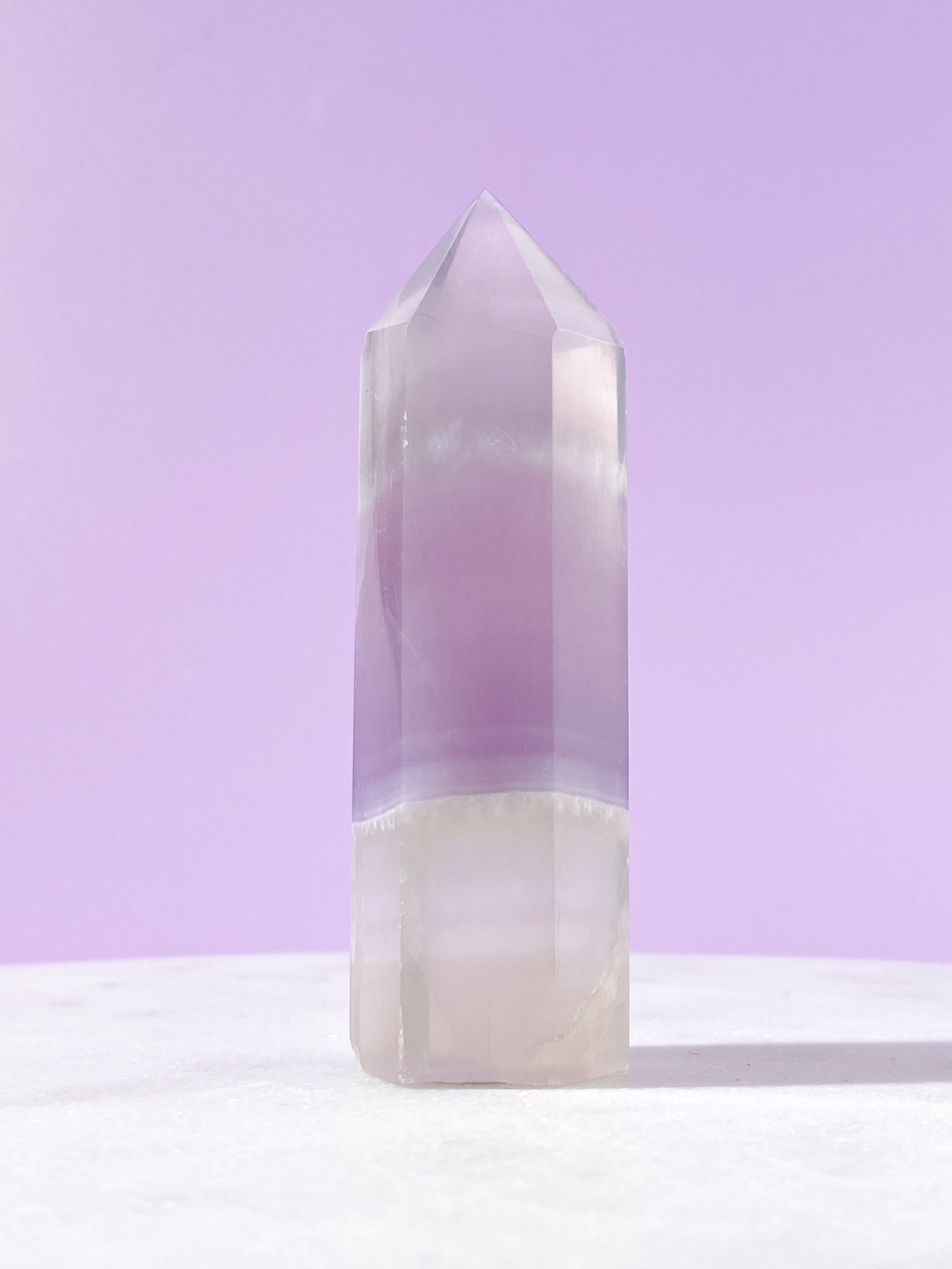 Lavendel Yttrium Fluorit Tårn (Nr. 28)