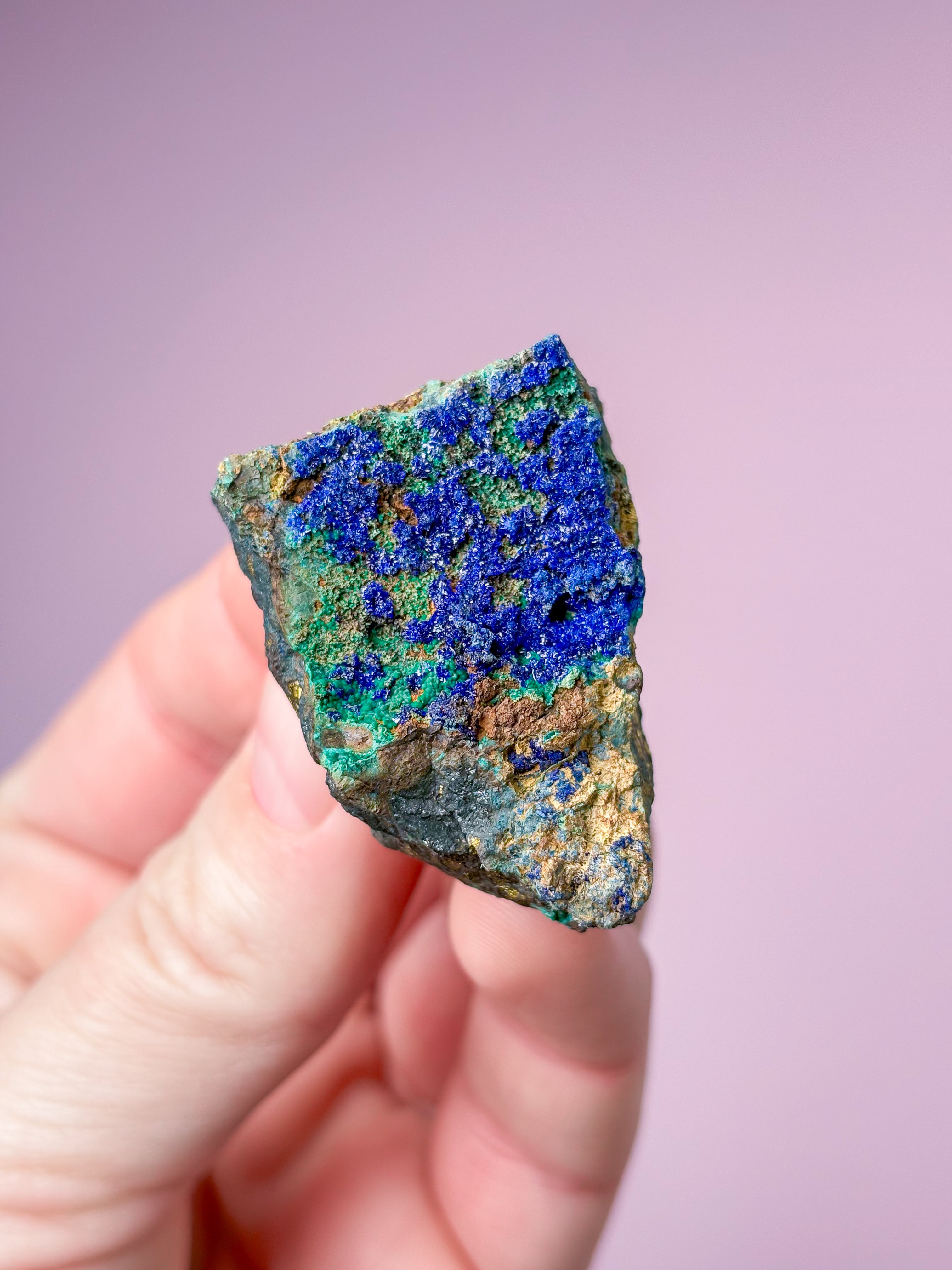 Azurit Klynge (Nr. 8)