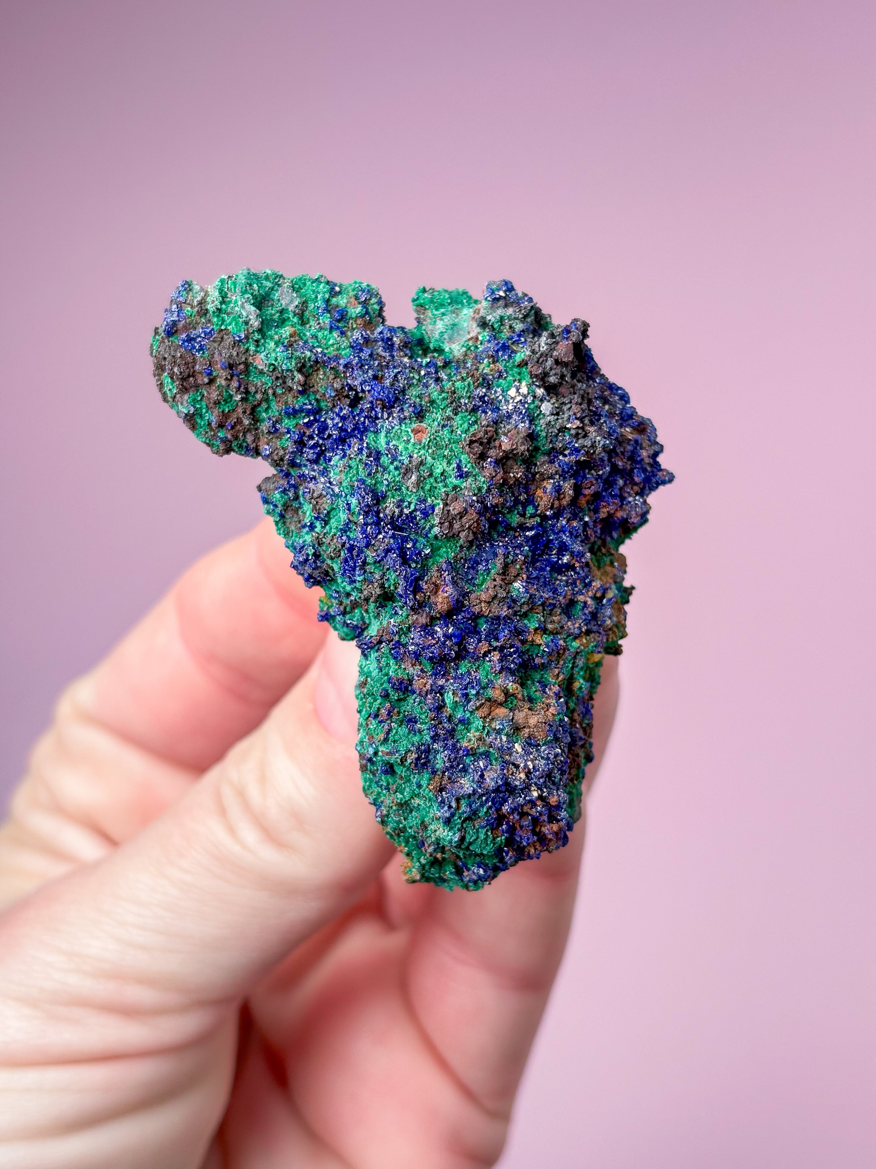 Azurit Klynge (Nr. 9)