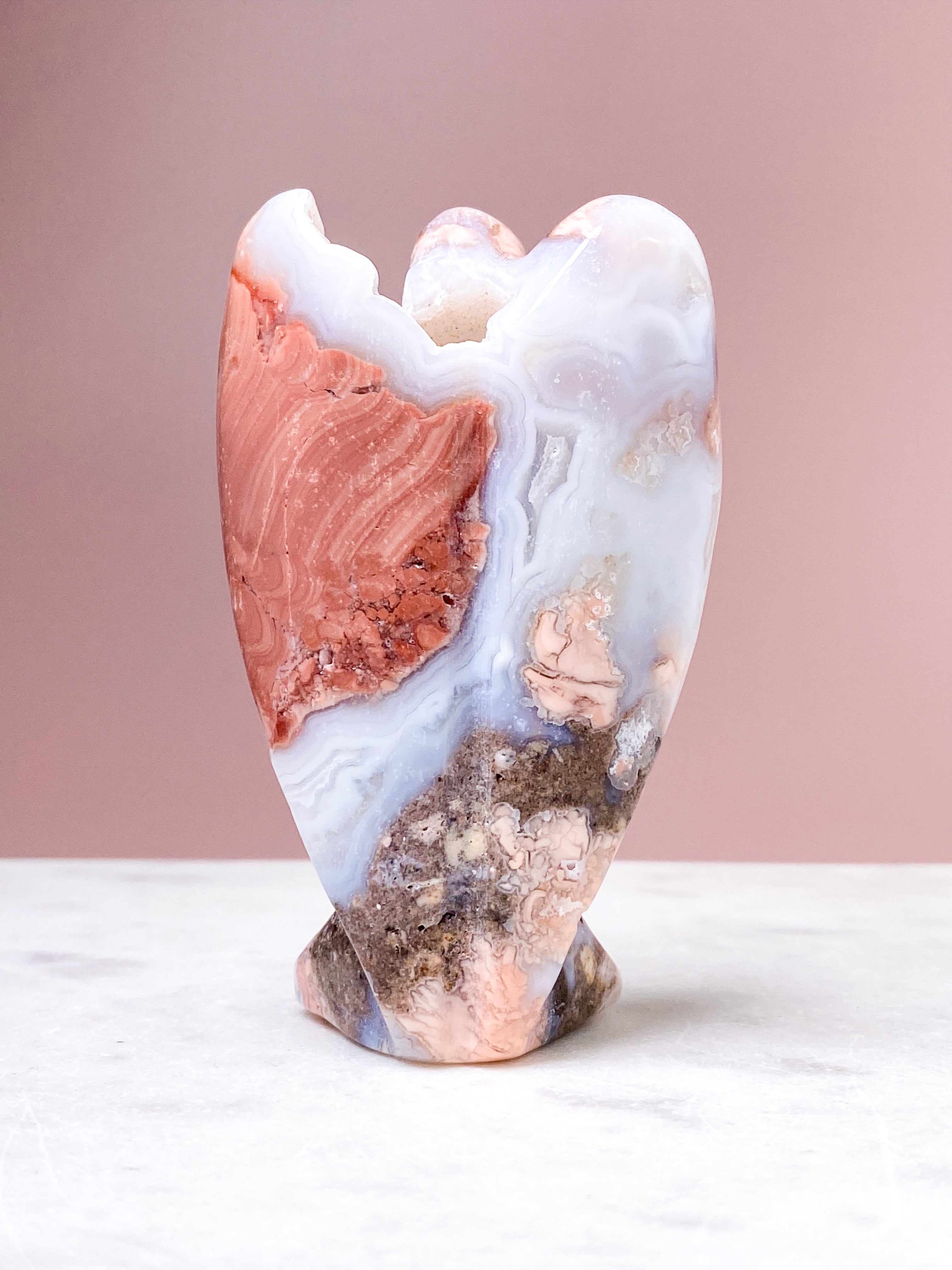 Rosa Agatängel (nr 1)