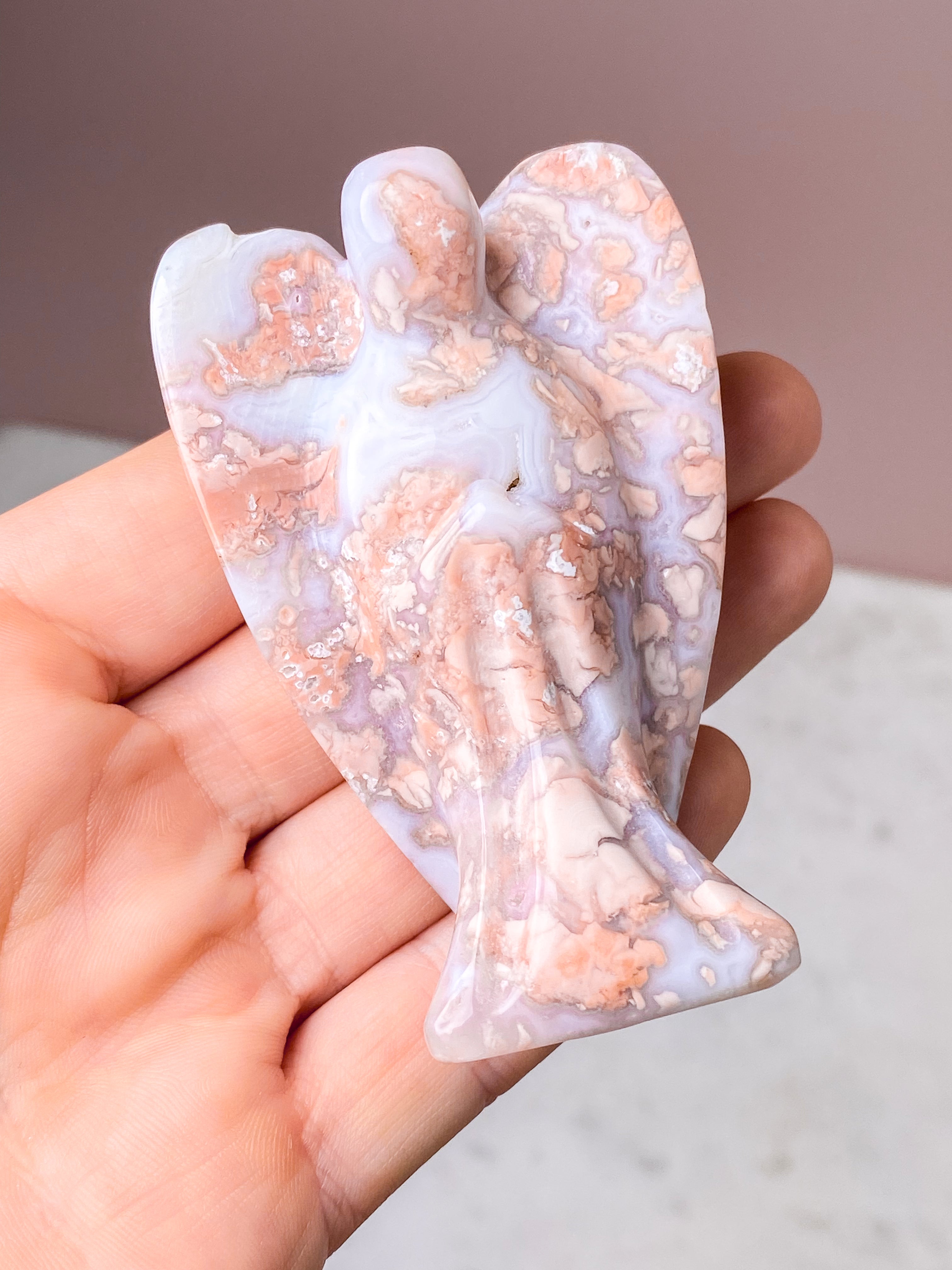 Rosa Agatängel (nr 1)