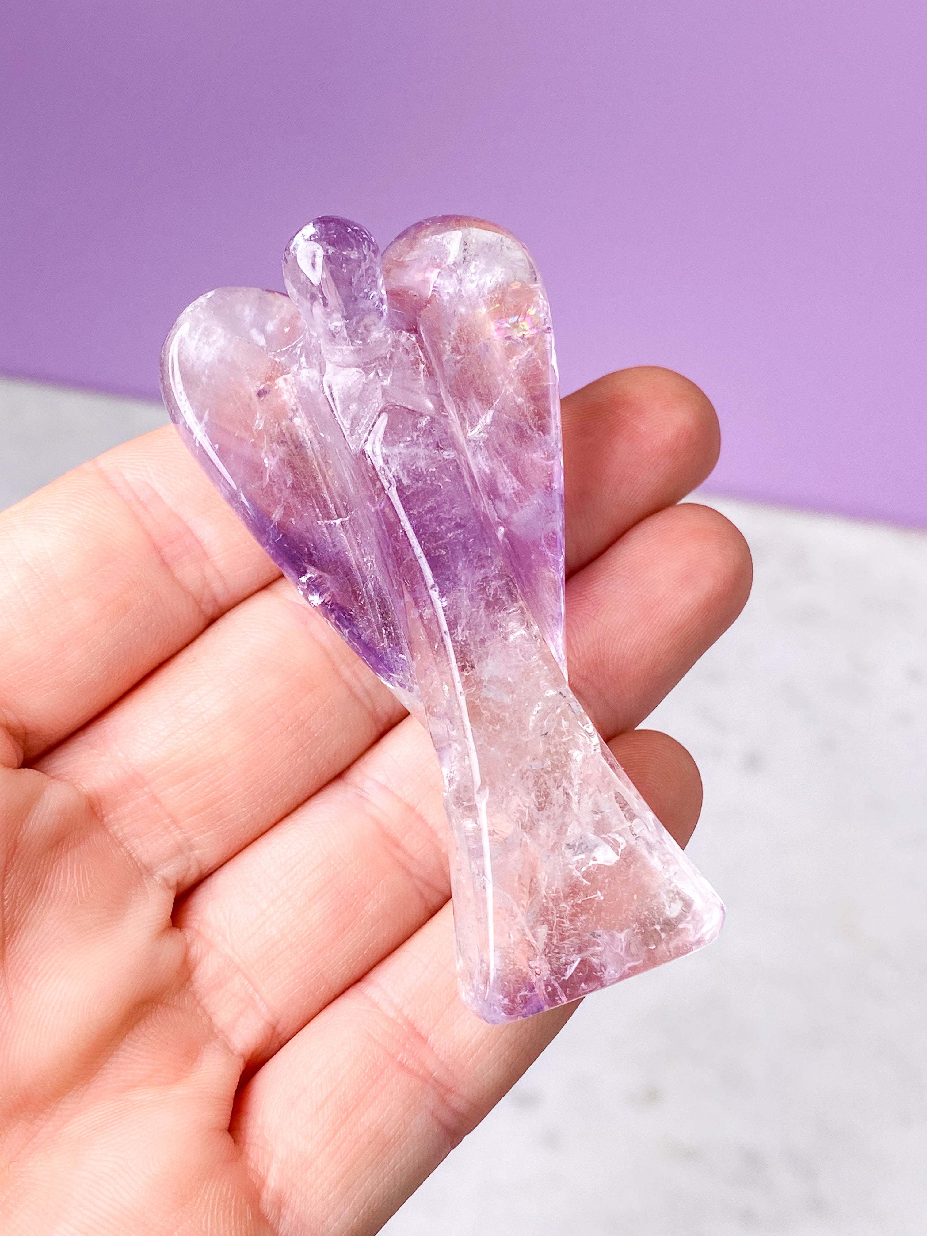 Smokey Phantom Ametistängel (nr 1)