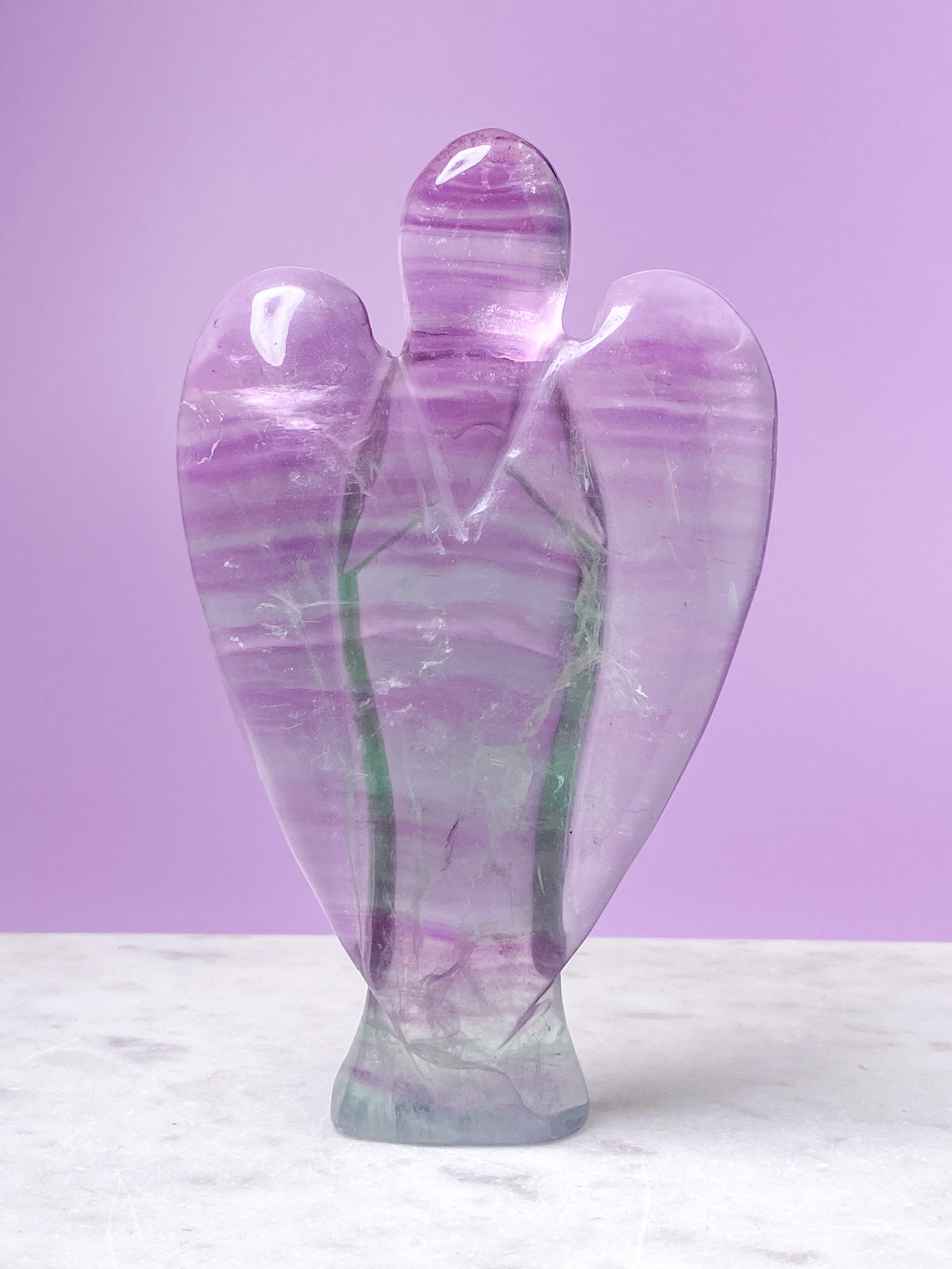 Regnbue Fluorit Engel (Nr. 1)