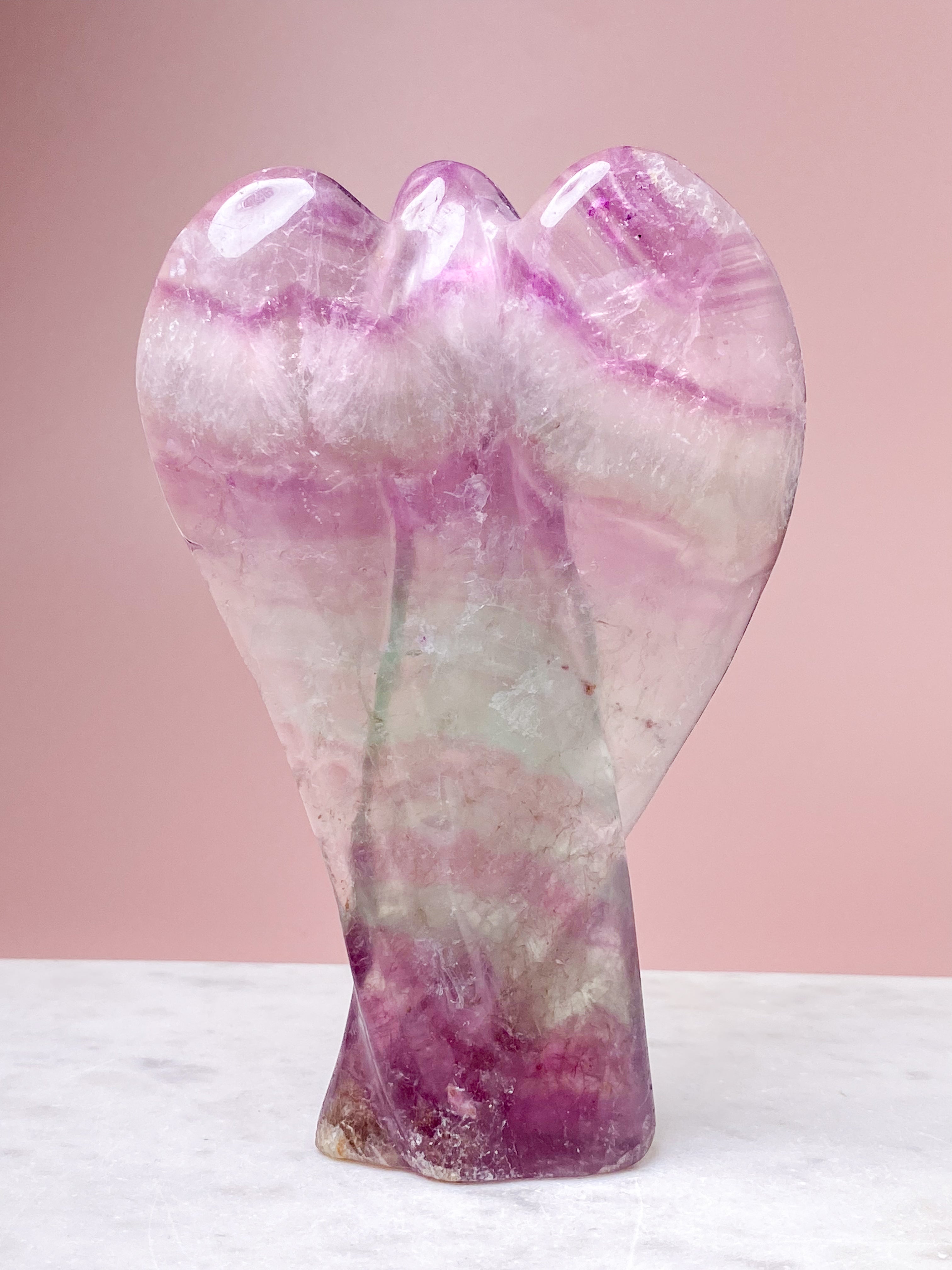 Rainbow Fluorite Angel (No. 1)
