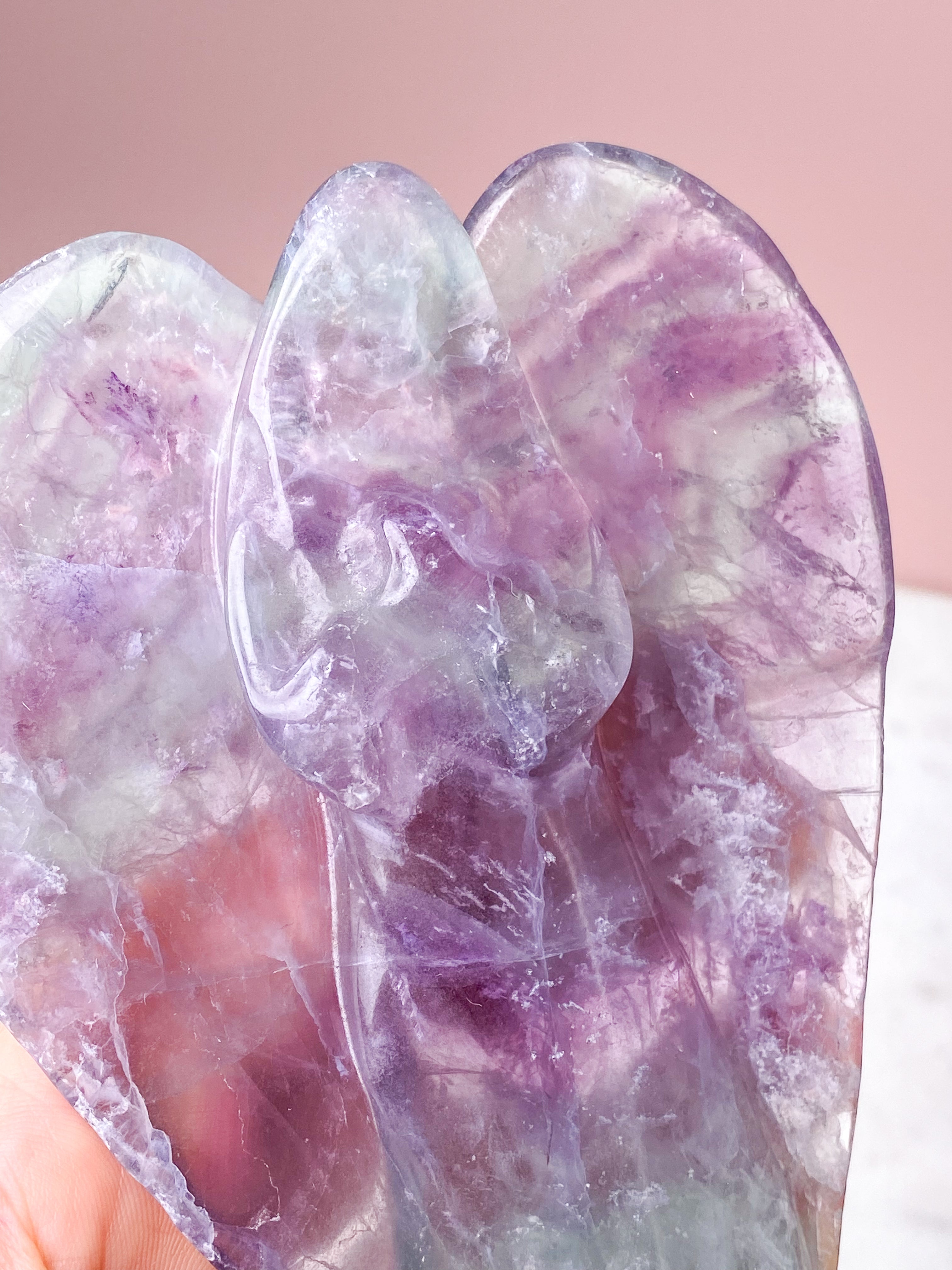 Rainbow Fluorite Angel (No. 1)