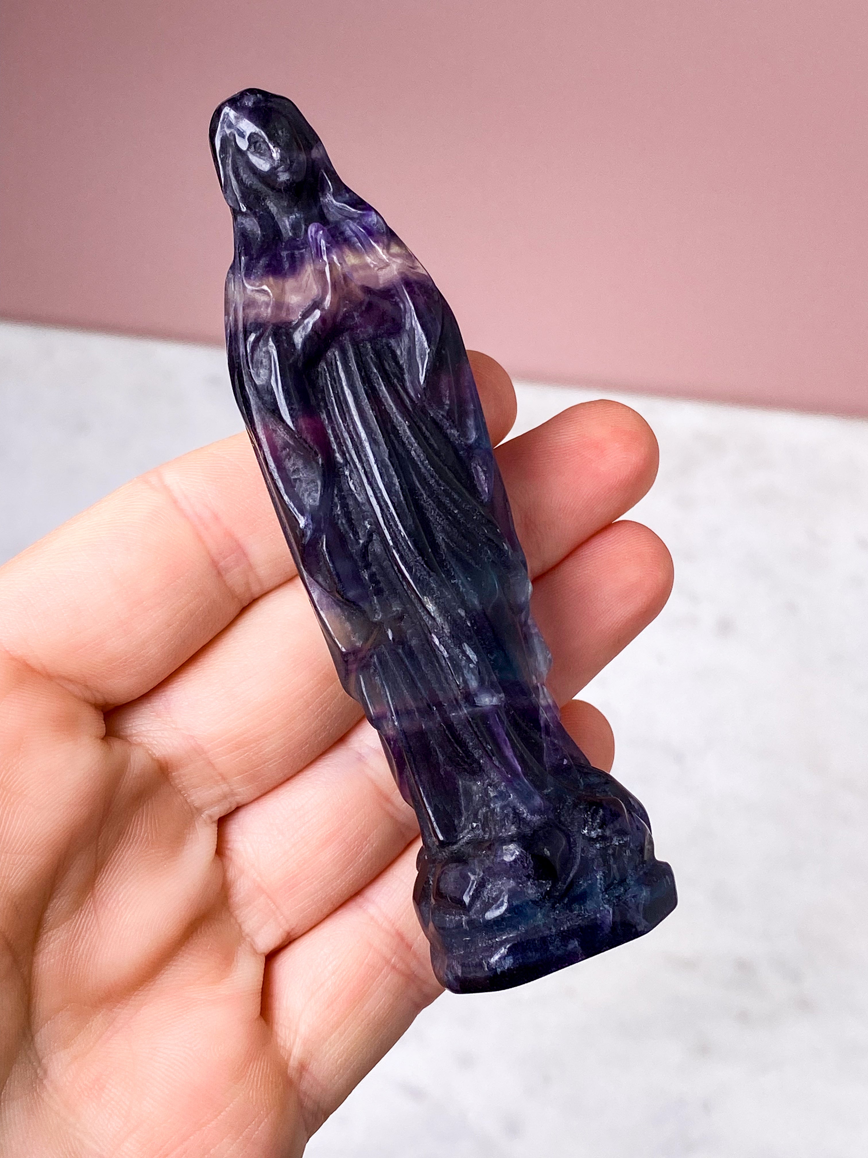 Vin röd fluorit torn - sällsynt