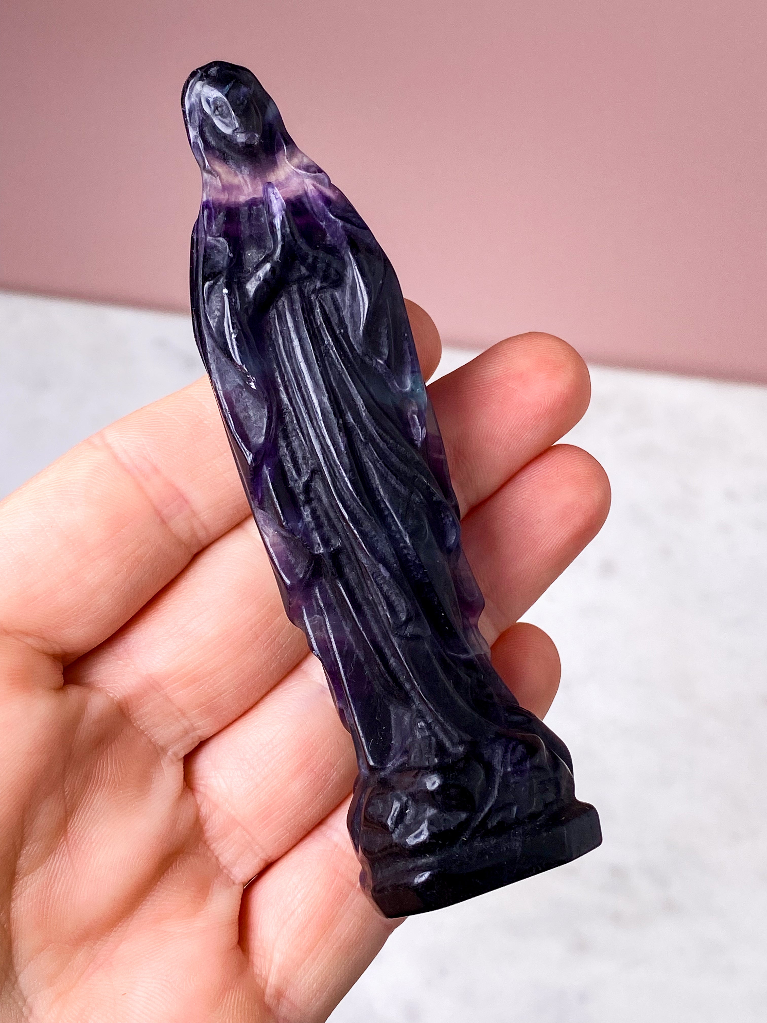 Vin röd fluorit torn - sällsynt