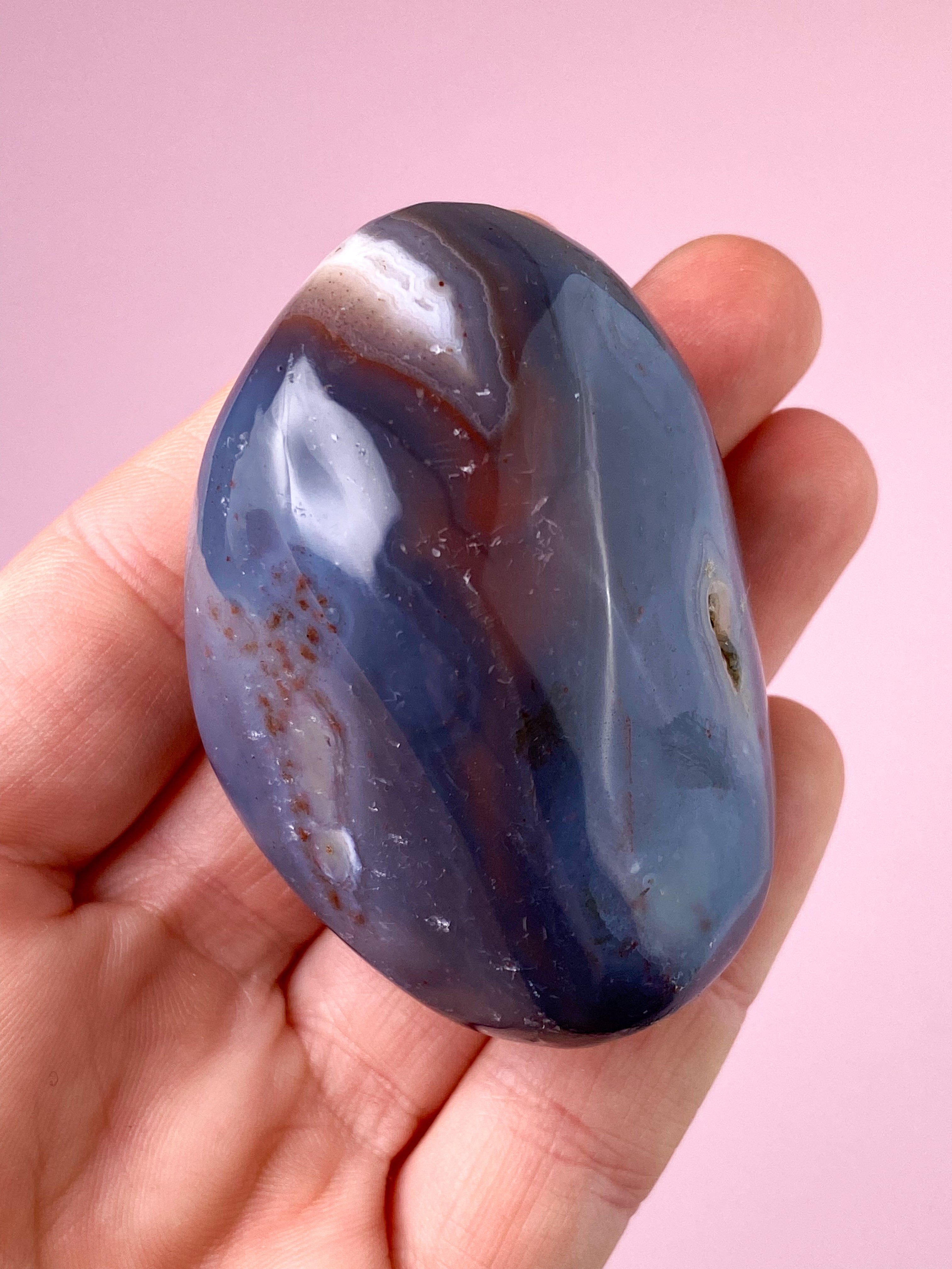 Zimbabwe Agat Palmstone (Nr. 12)