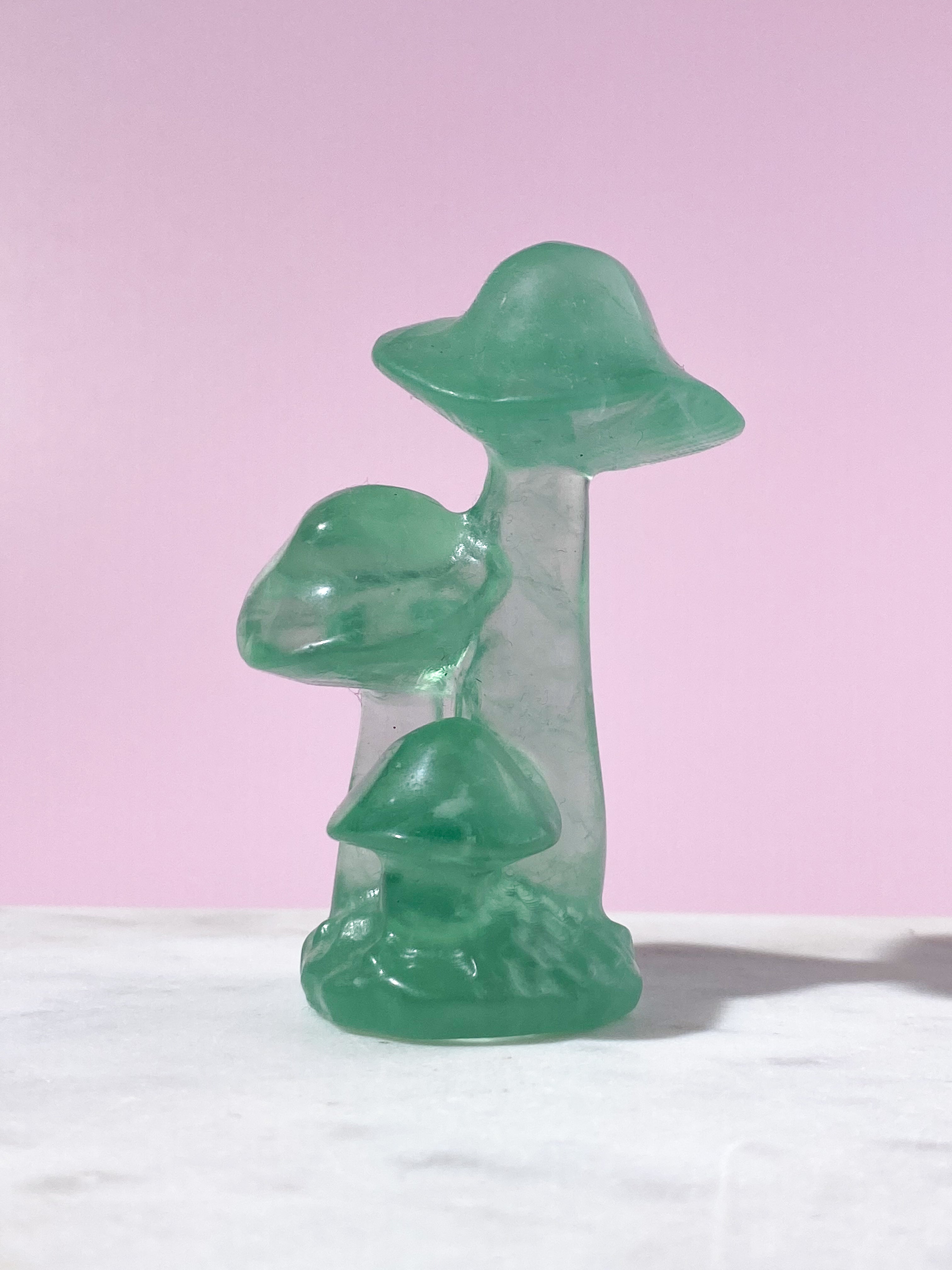 Grøn Fluorit Svamp