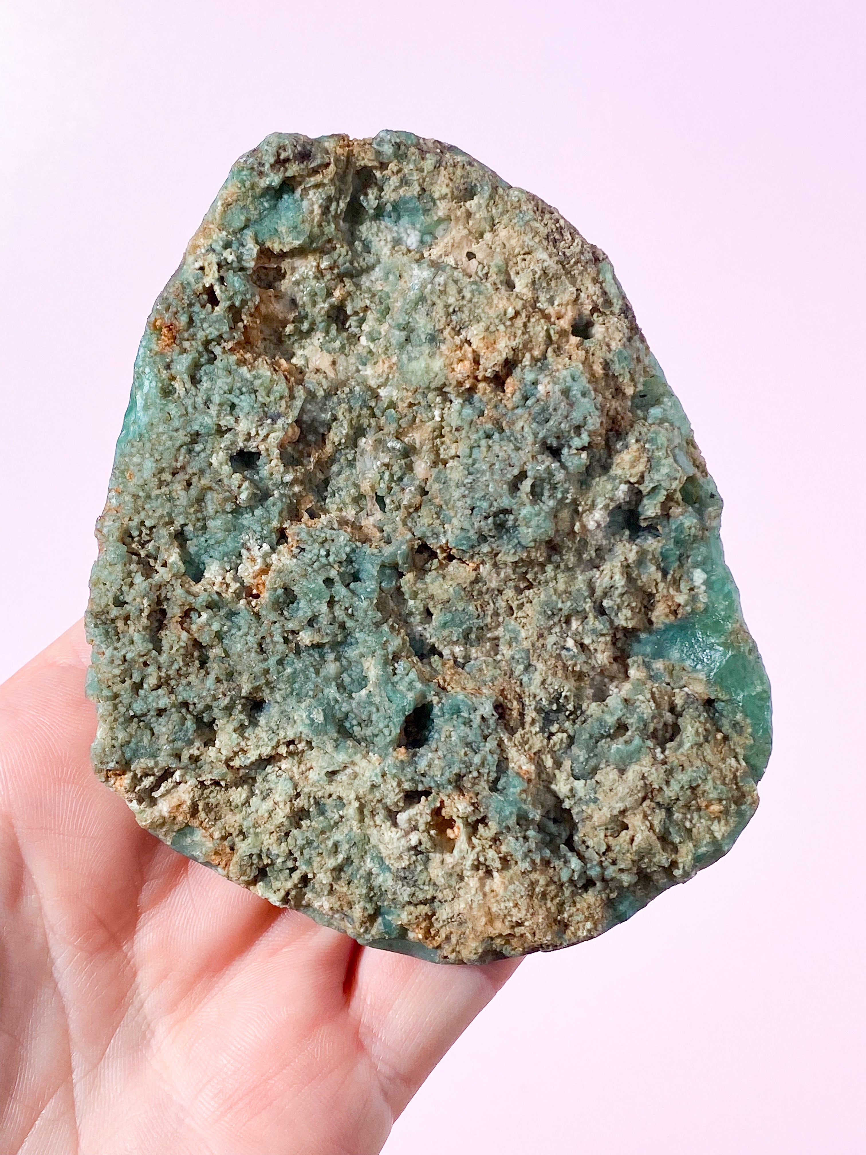 Mtorolit Chrysopras Poleret (Nr. 1)