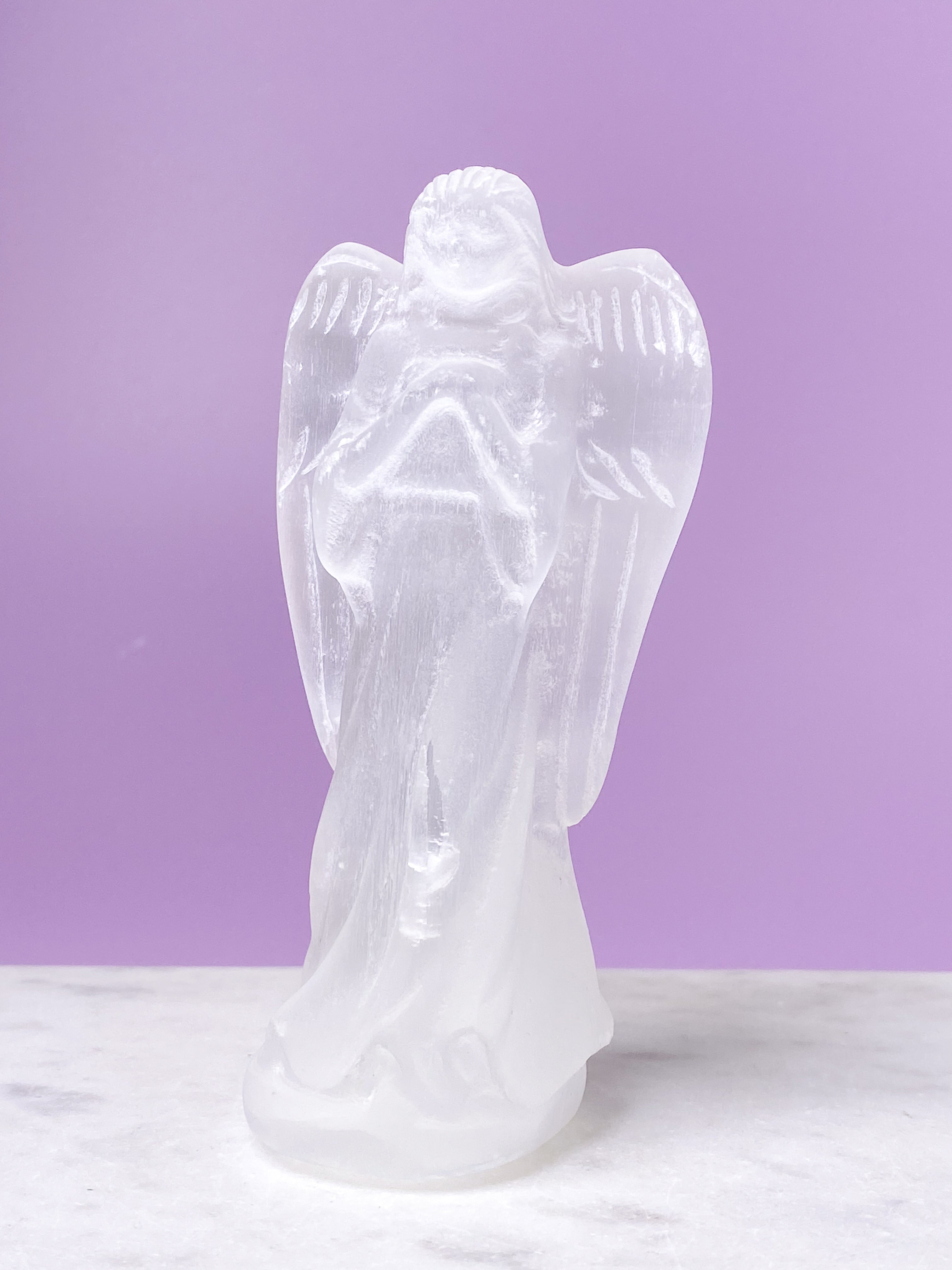 Selenite Angel (No. 1)